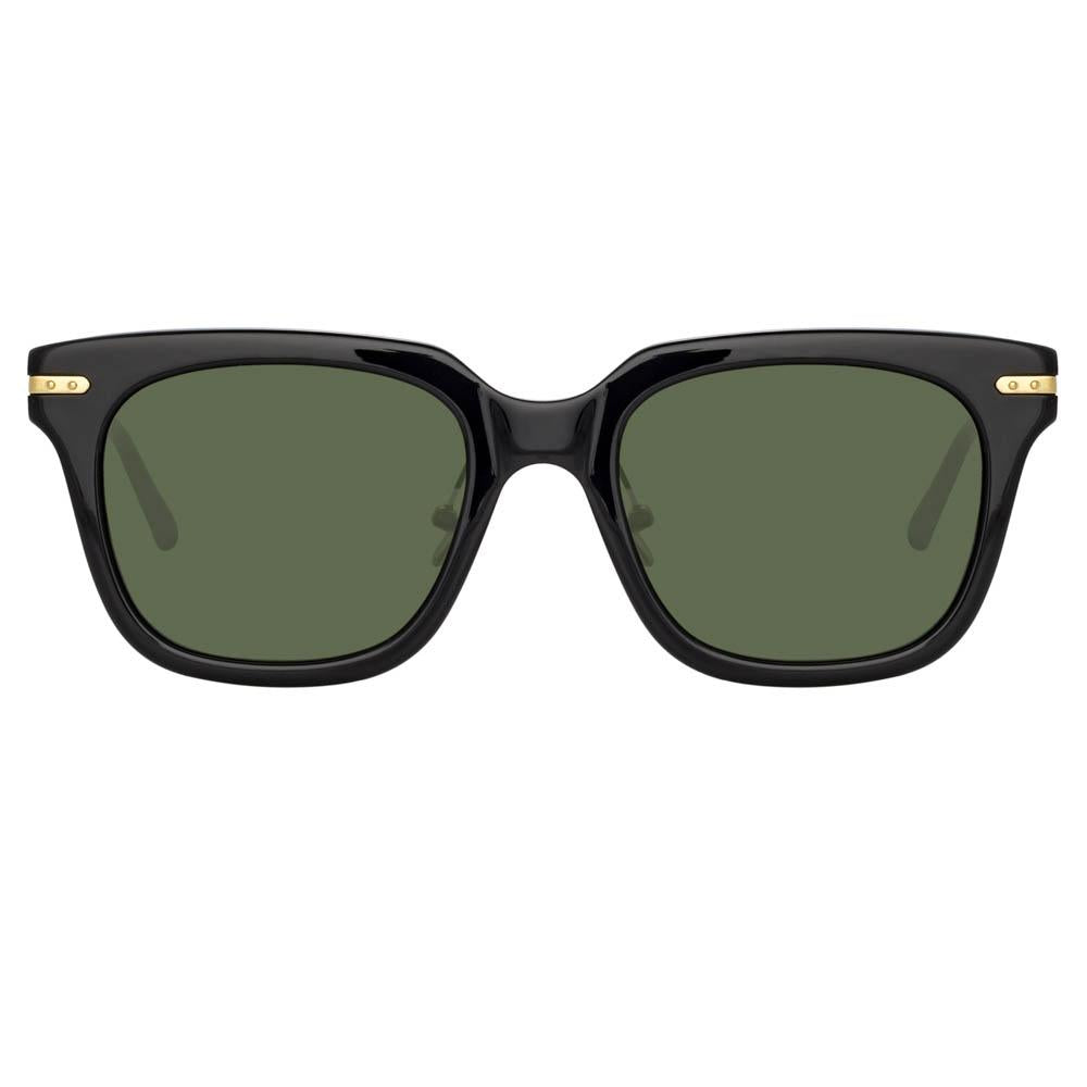 Color_LF28C5SUN - Empire D-Frame Sunglasses in Black