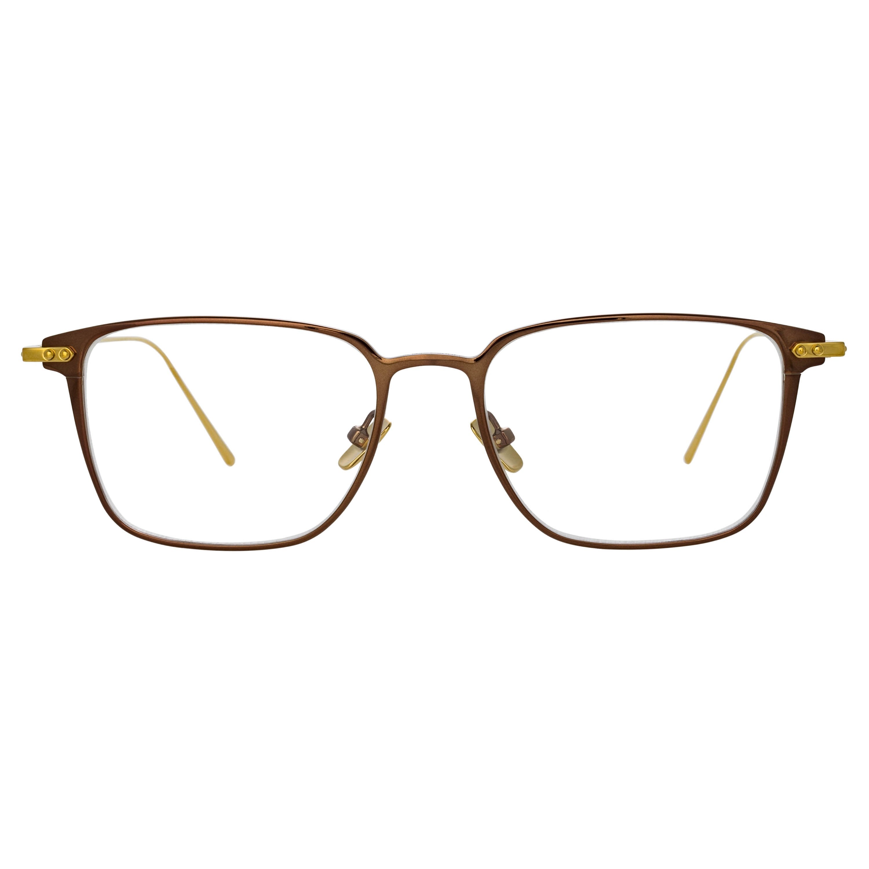 Color_LF46C3OPT - Willis Rectangular Optical Frame in Brown