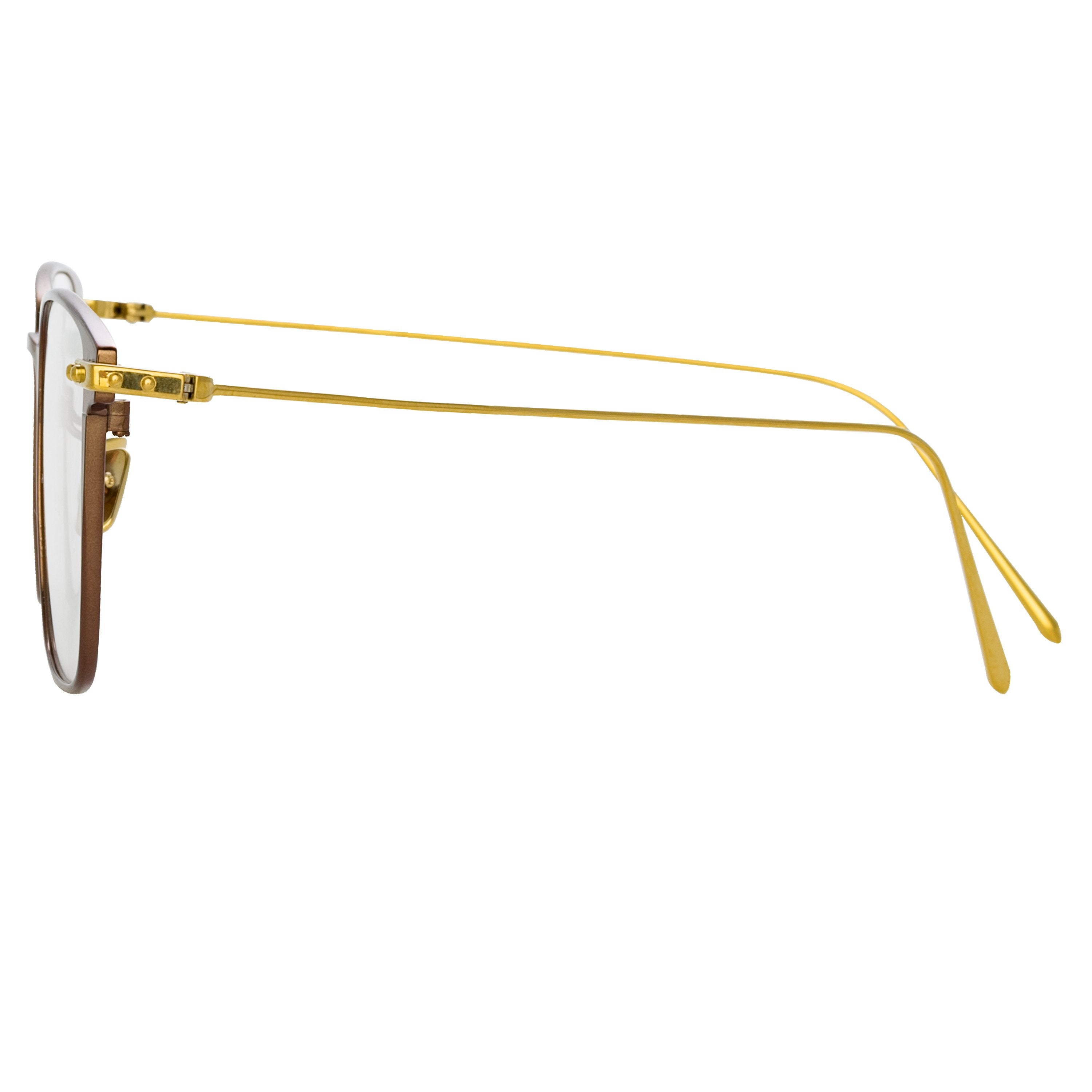 Color_LF46C3OPT - Willis Rectangular Optical Frame in Brown