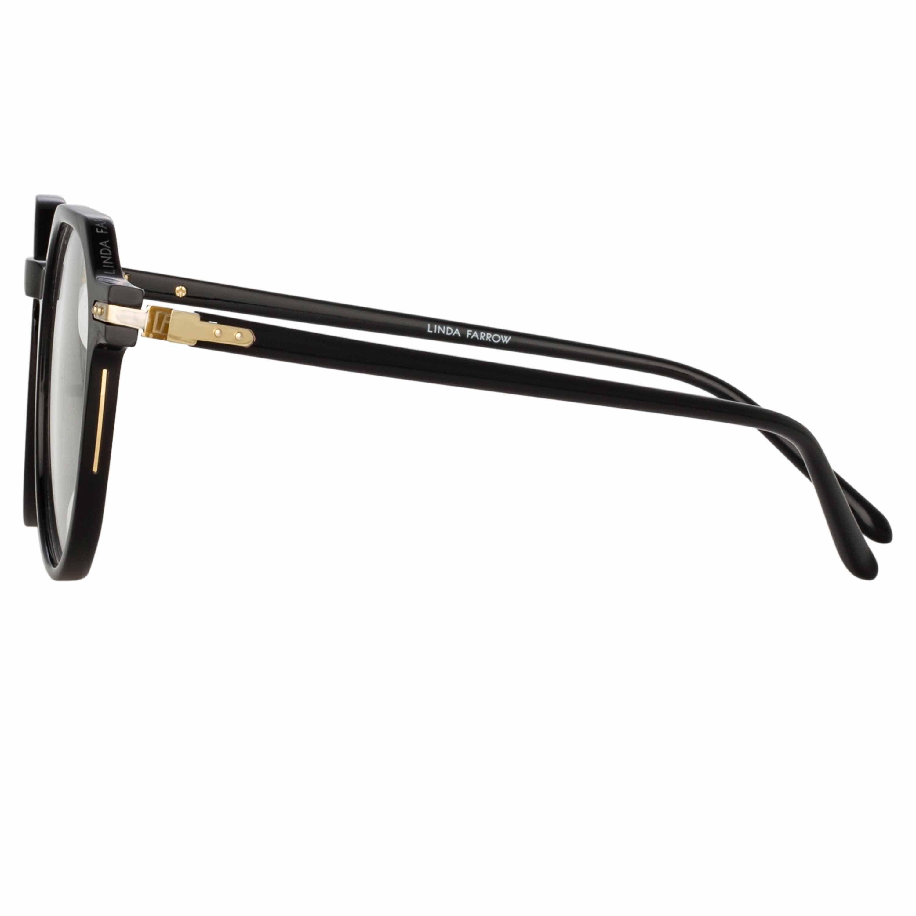 Color_LF50C1OPT - Griffin Oval Optical Frame in Black