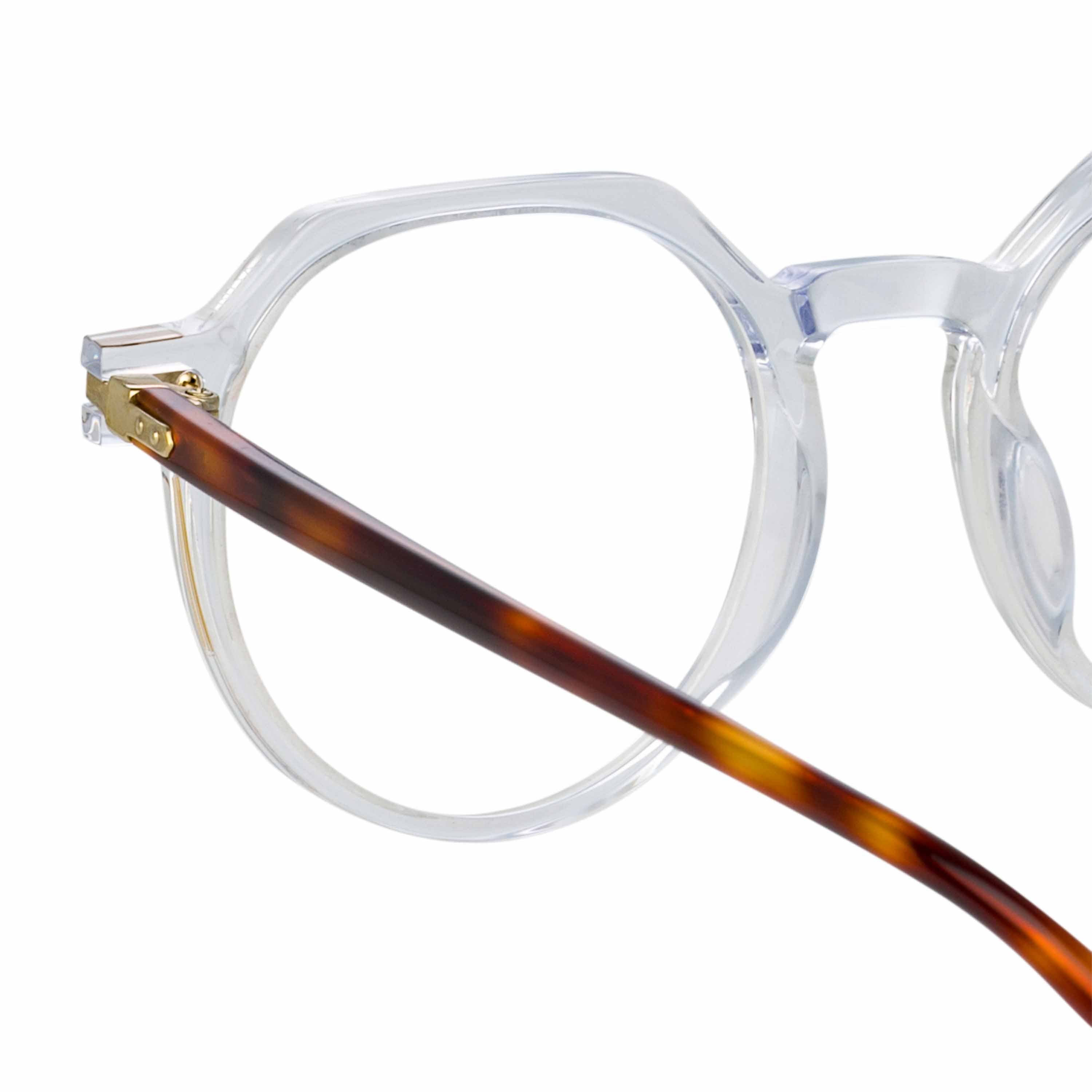 Color_LF50C3OPT - Griffin Oval Optical Frame in Clear