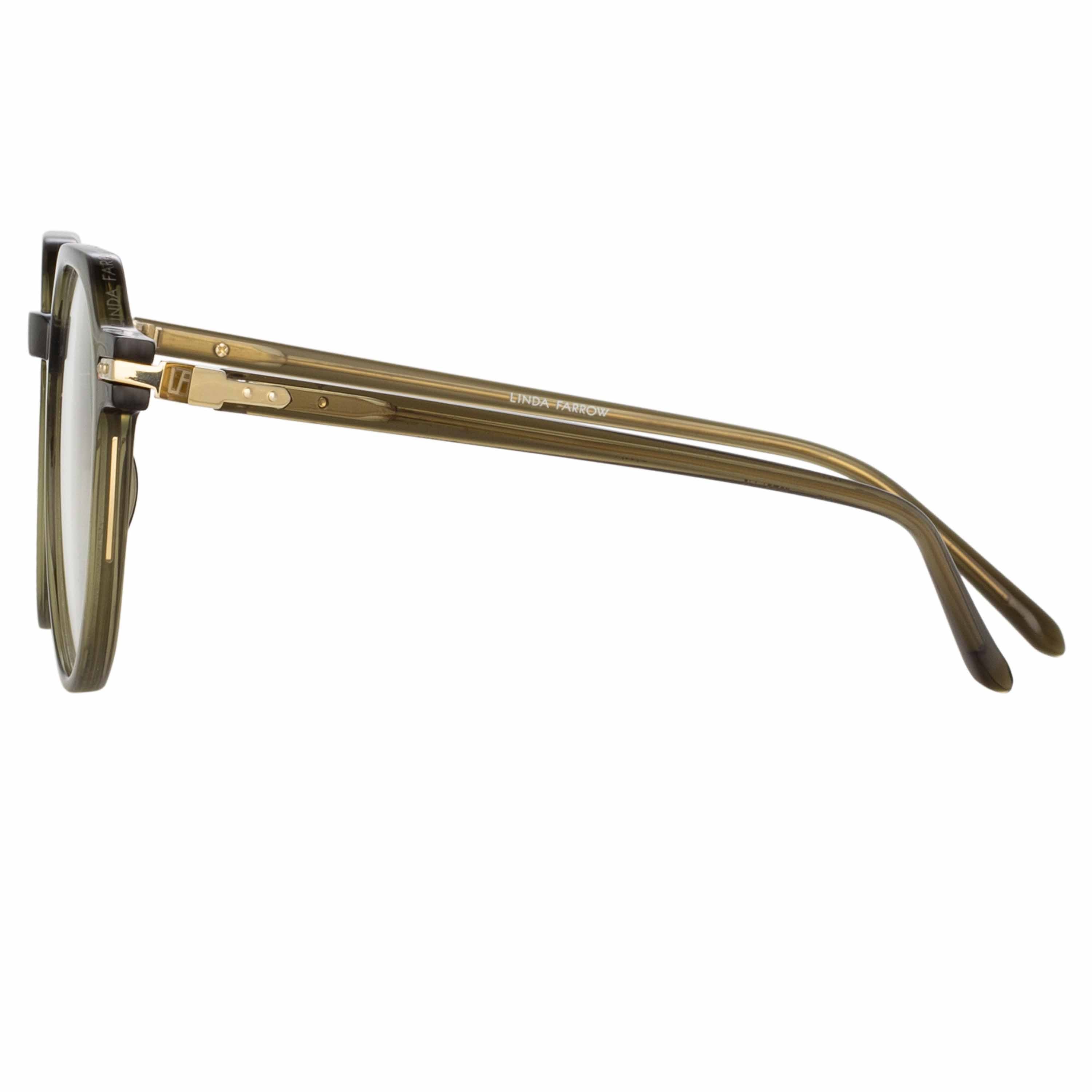 Color_LF50C4OPT - Griffin Oval Optical Frame in Green