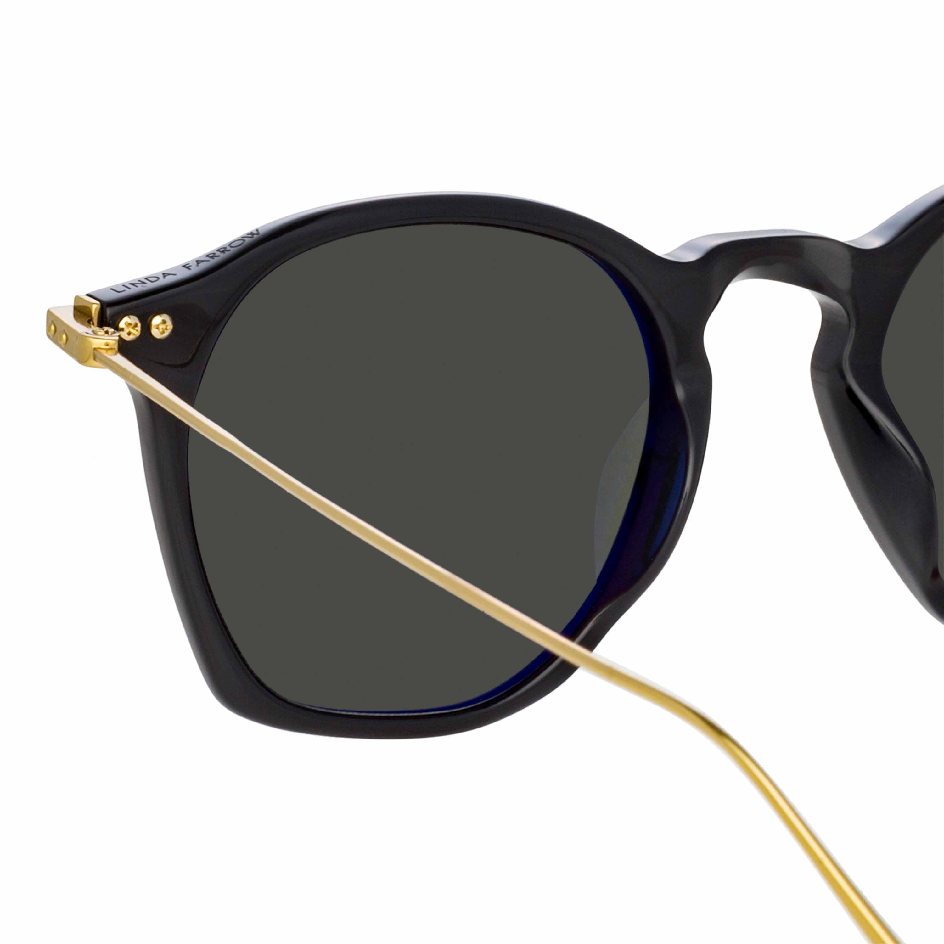 Color_LF52C6SUN - Mila Square Sunglasses in Black