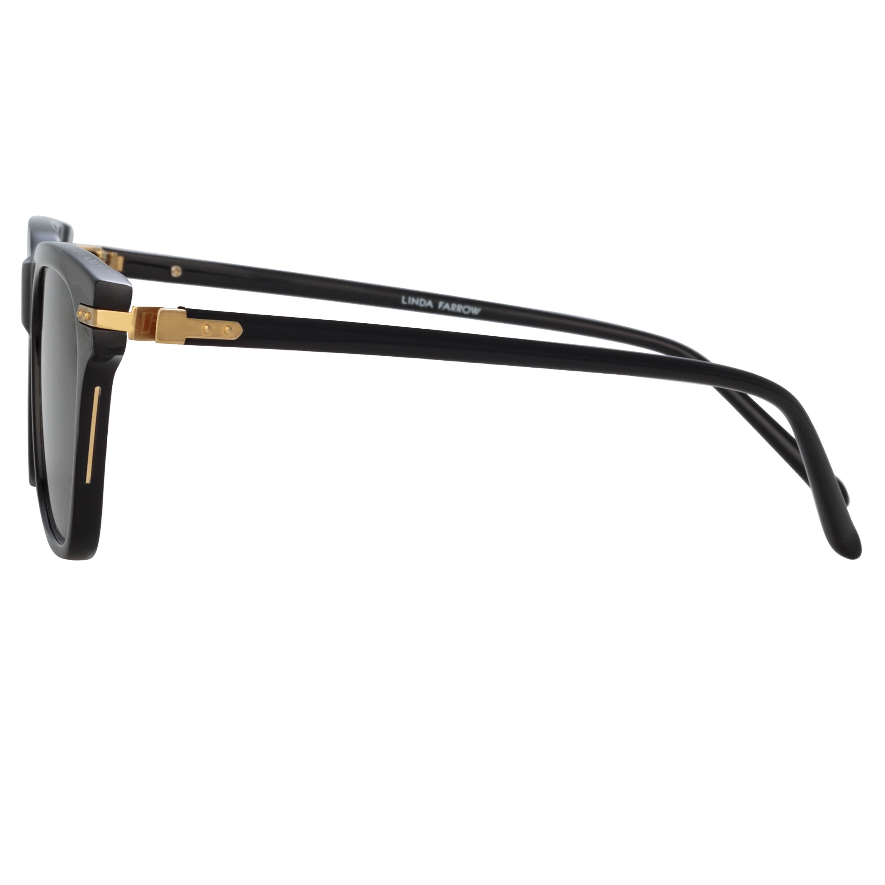 Color_LF55C4SUN - Mae Cat Eye Sunglasses in Black (Men's)