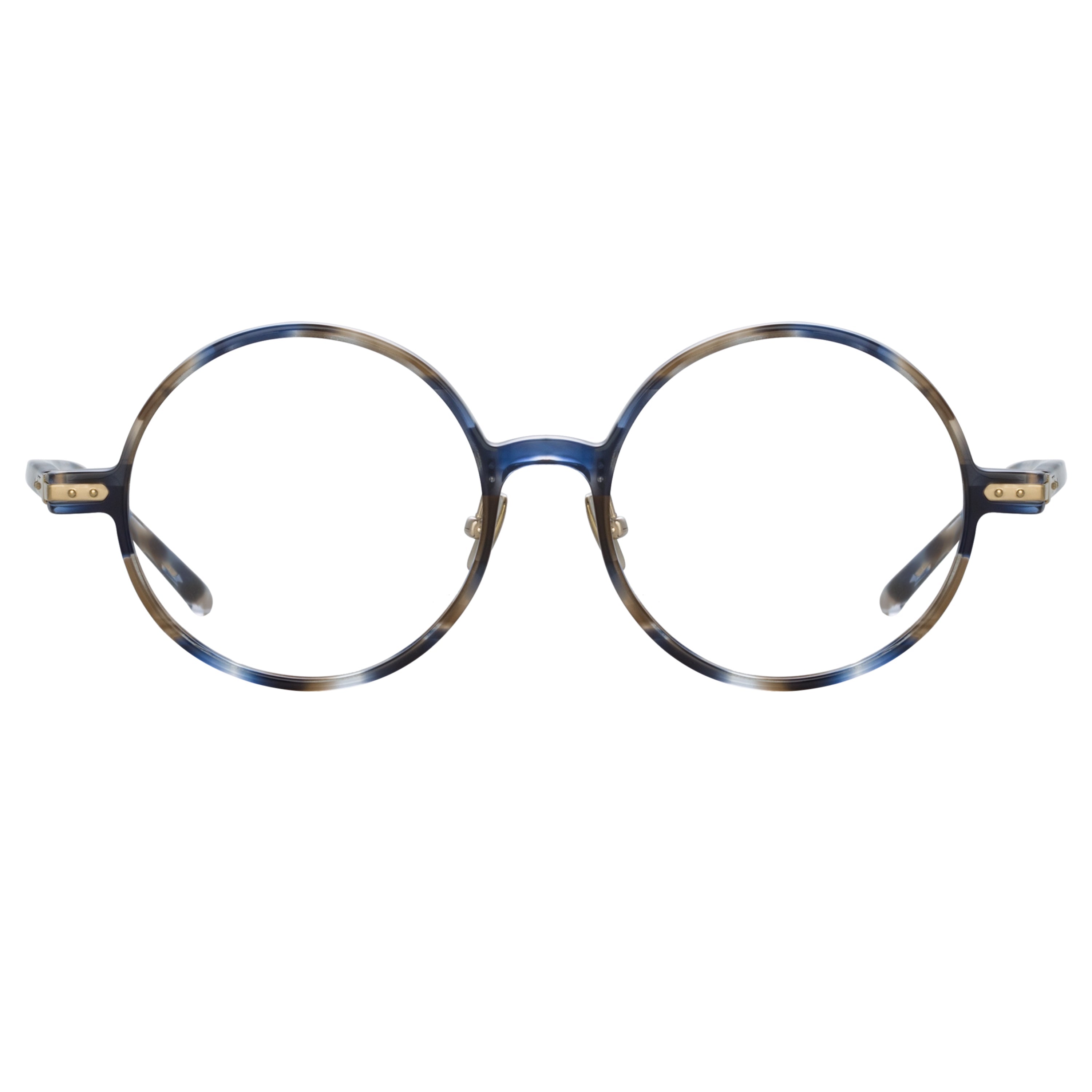 Color_LF62AC3OPT - Spire A Round Optical Frame in Blue Tortoiseshell