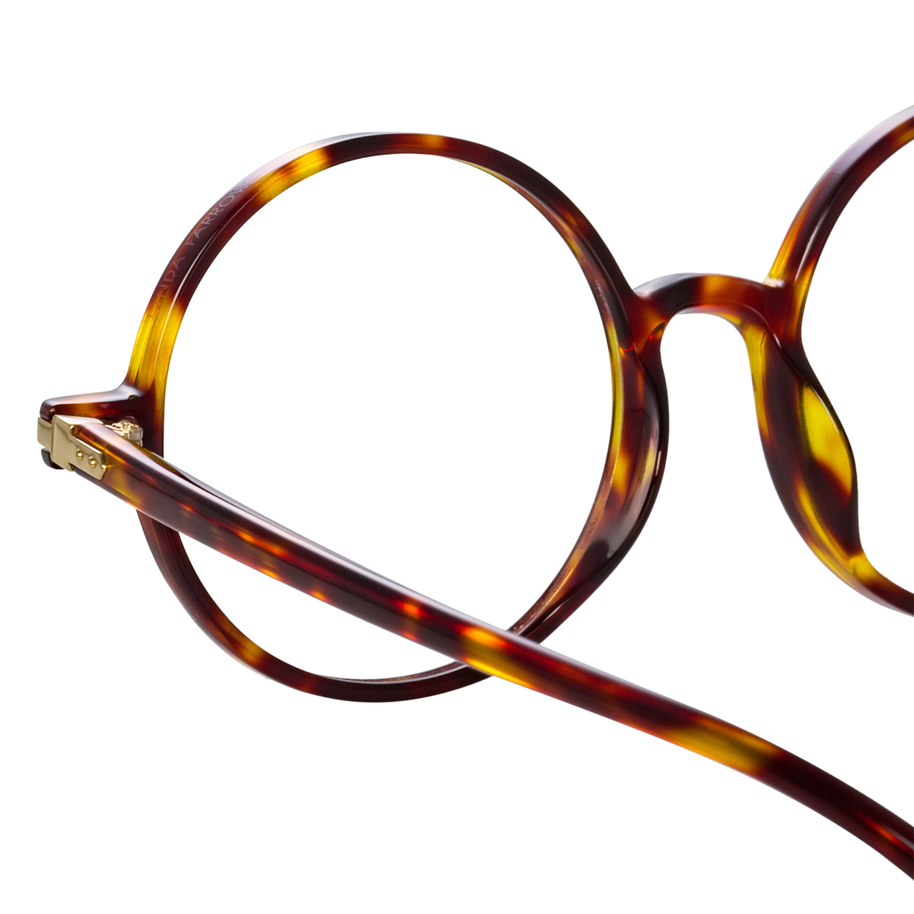Color_LF62C2OPT - Spire Round Optical Frame in Tortoiseshell