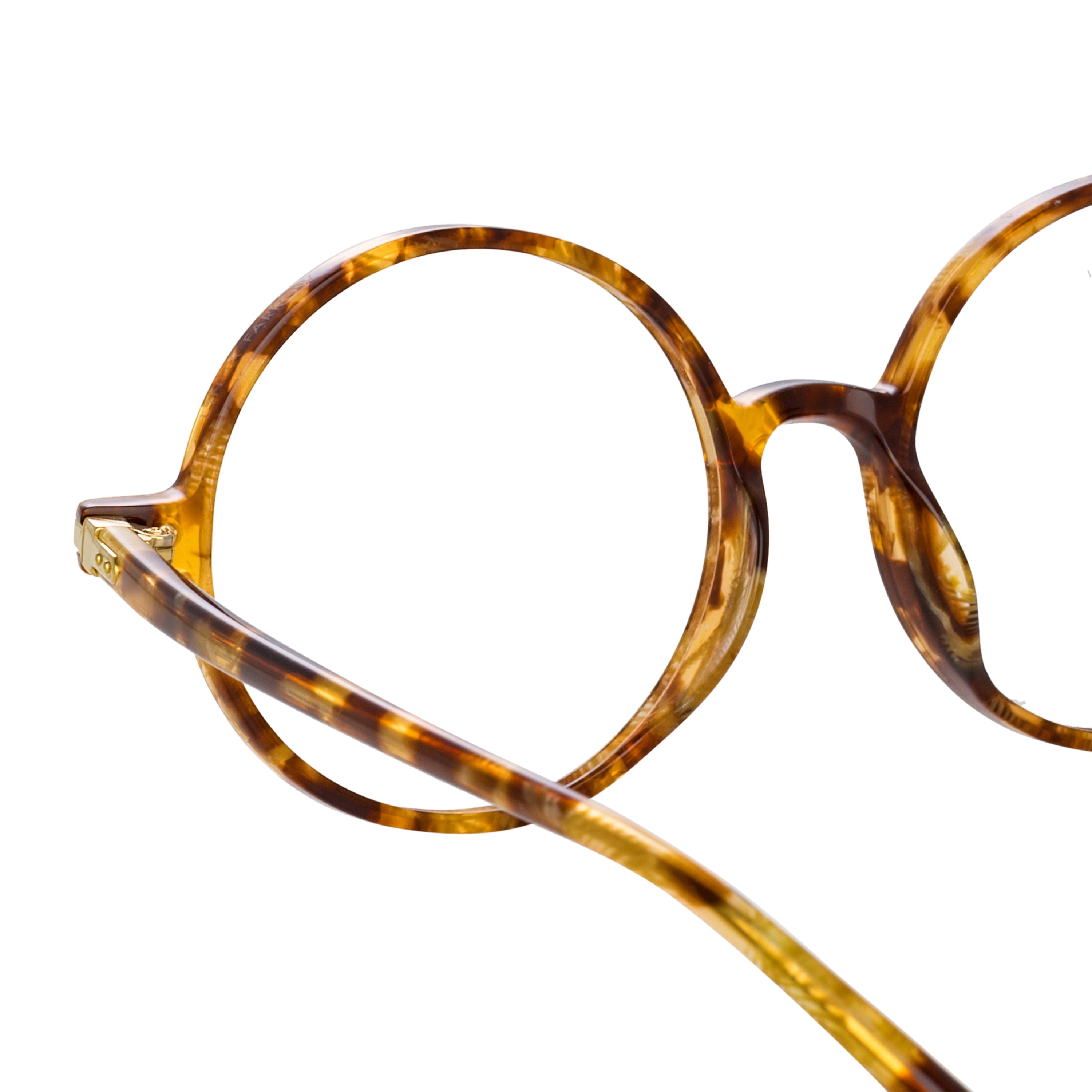Color_LF62C4OPT - Spire Round Optical Frame in Tobacco Tortoiseshell