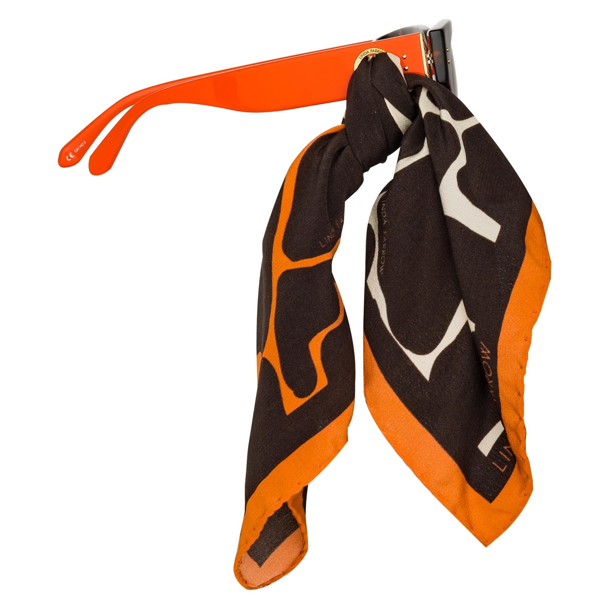 Color_LFL1001C3SUN - Amber D-Frame Sunglasses in Tortoiseshell