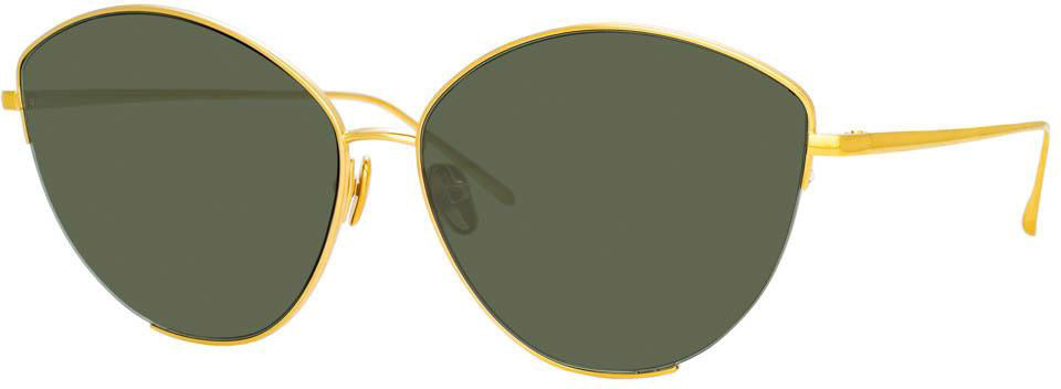 Color_LFL1008C4SUN - Ella Cat Eye Sunglasses in Yellow Gold