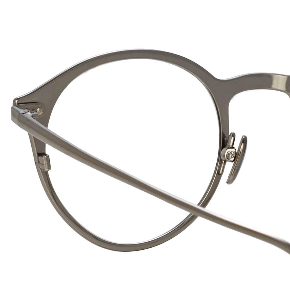 Color_LFL1017C5OPT - Lee Oval Optical Frame in Grey