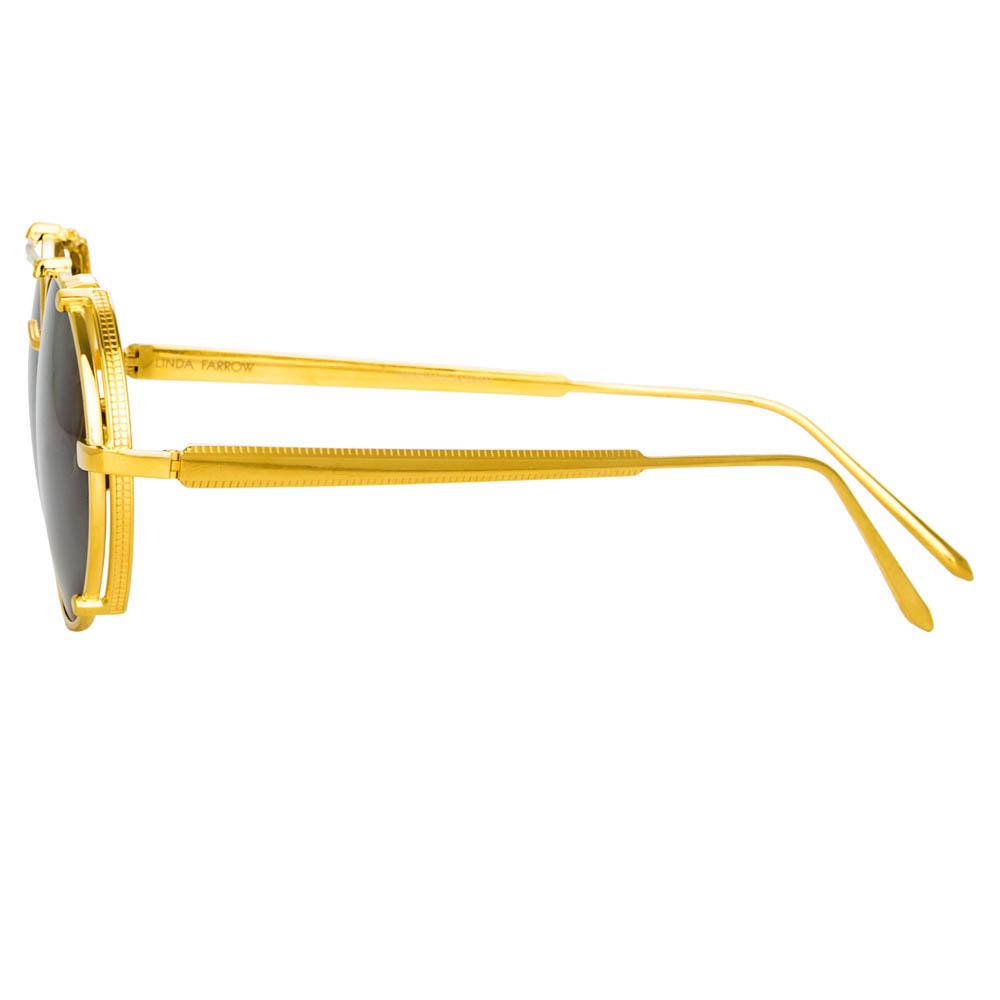 Color_LFL1038C2SUN - Jimi Oval Sunglasses in Yellow Gold