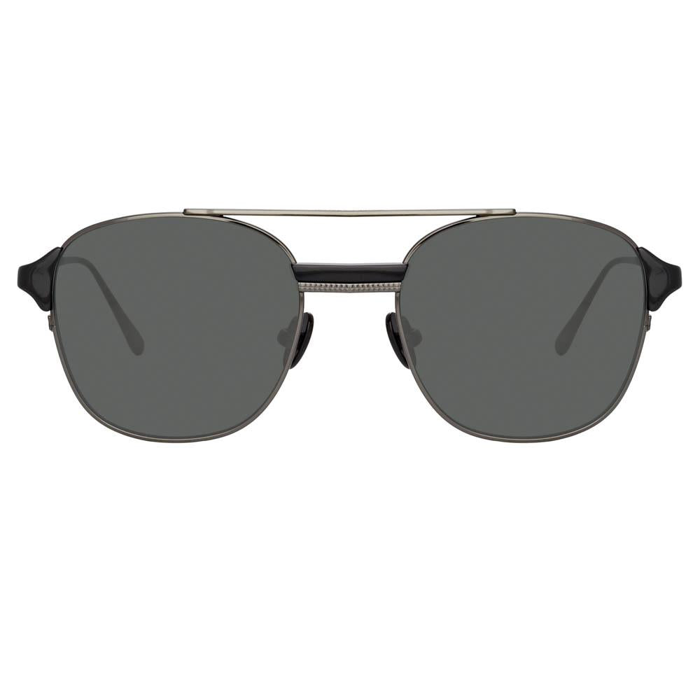 Color_LFL1042C3SUN - Reed Square Sunglasses in Nickel