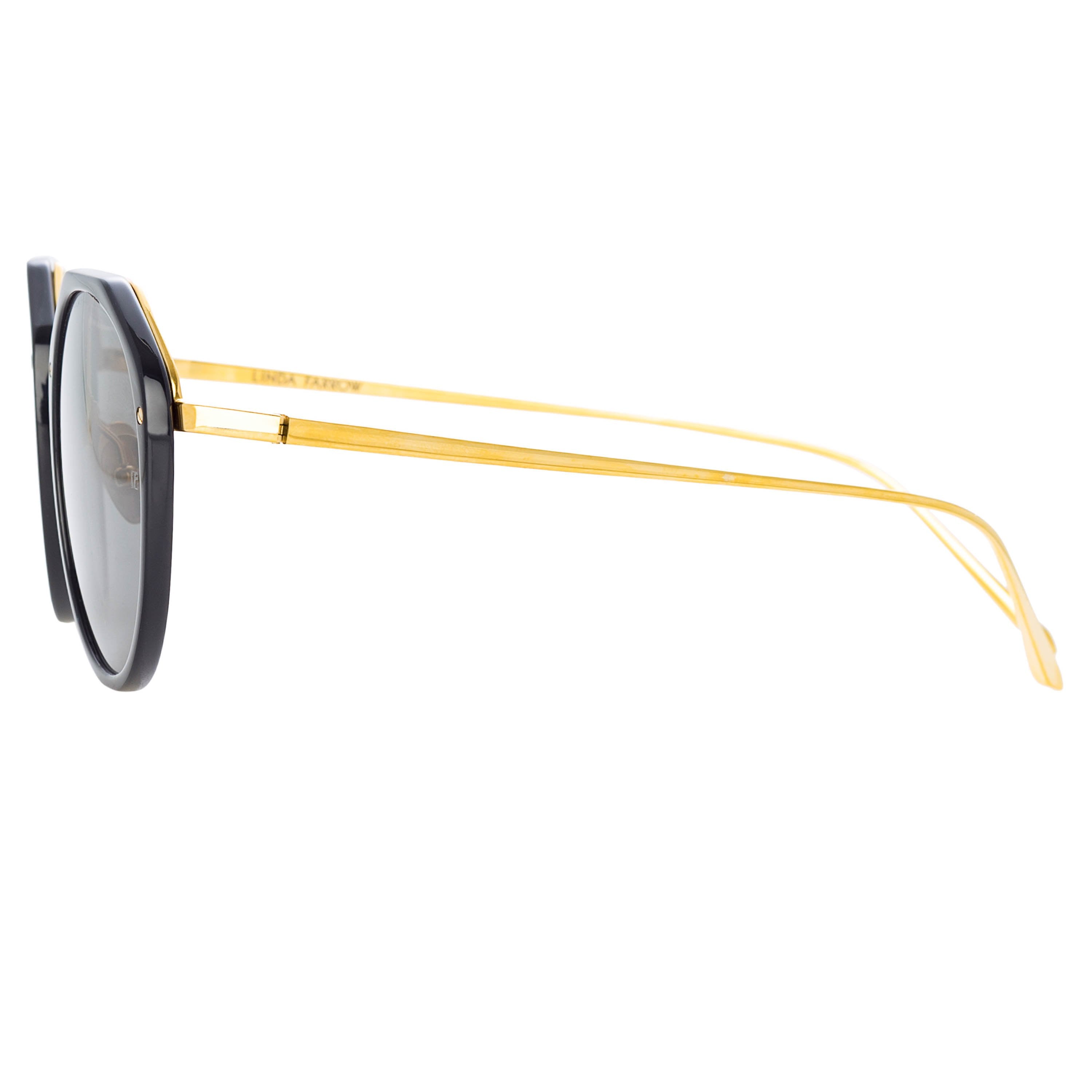 Color_LFL1052C1SUN - Reynolds Angular Sunglasses in Black