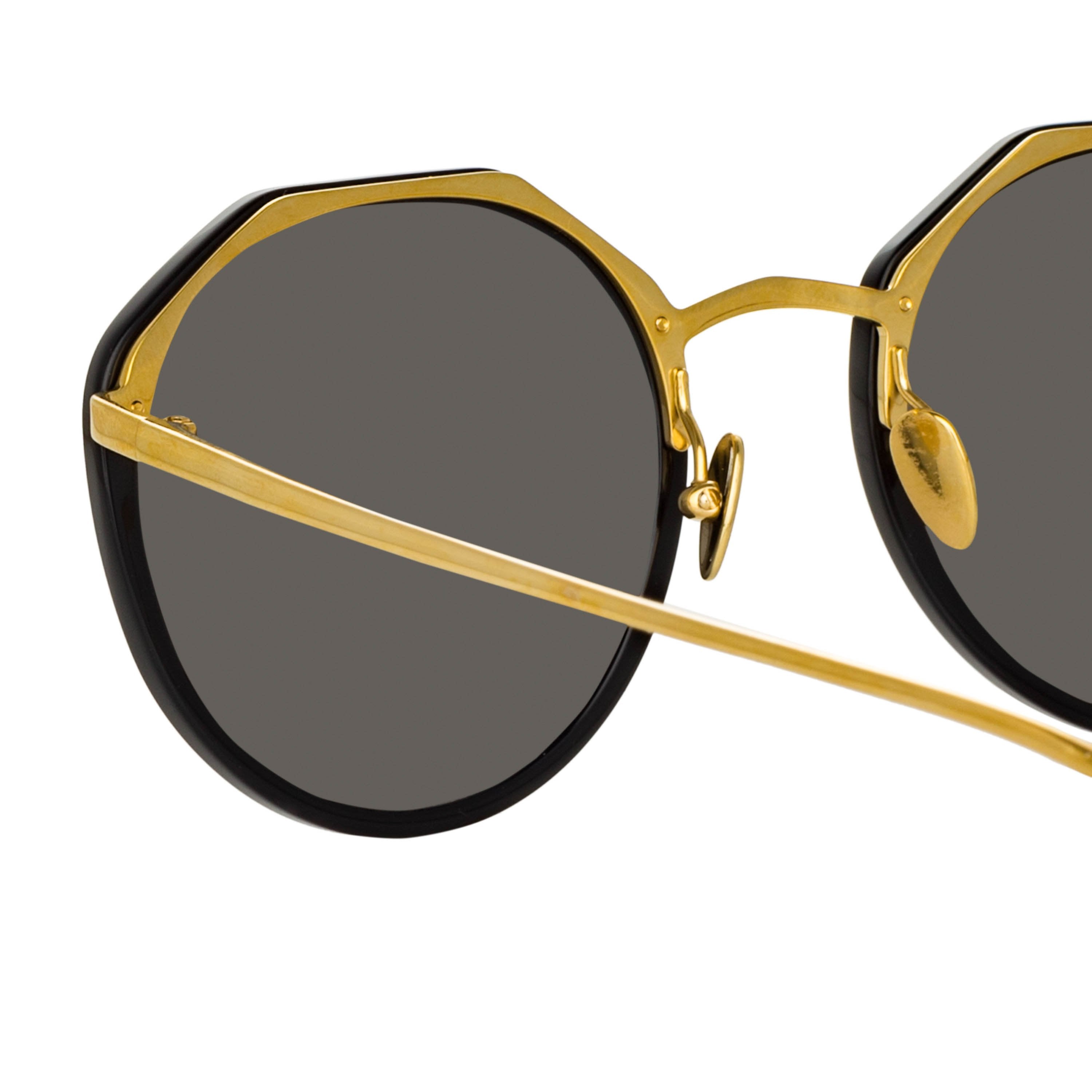 Color_LFL1052C1SUN - Reynolds Angular Sunglasses in Black