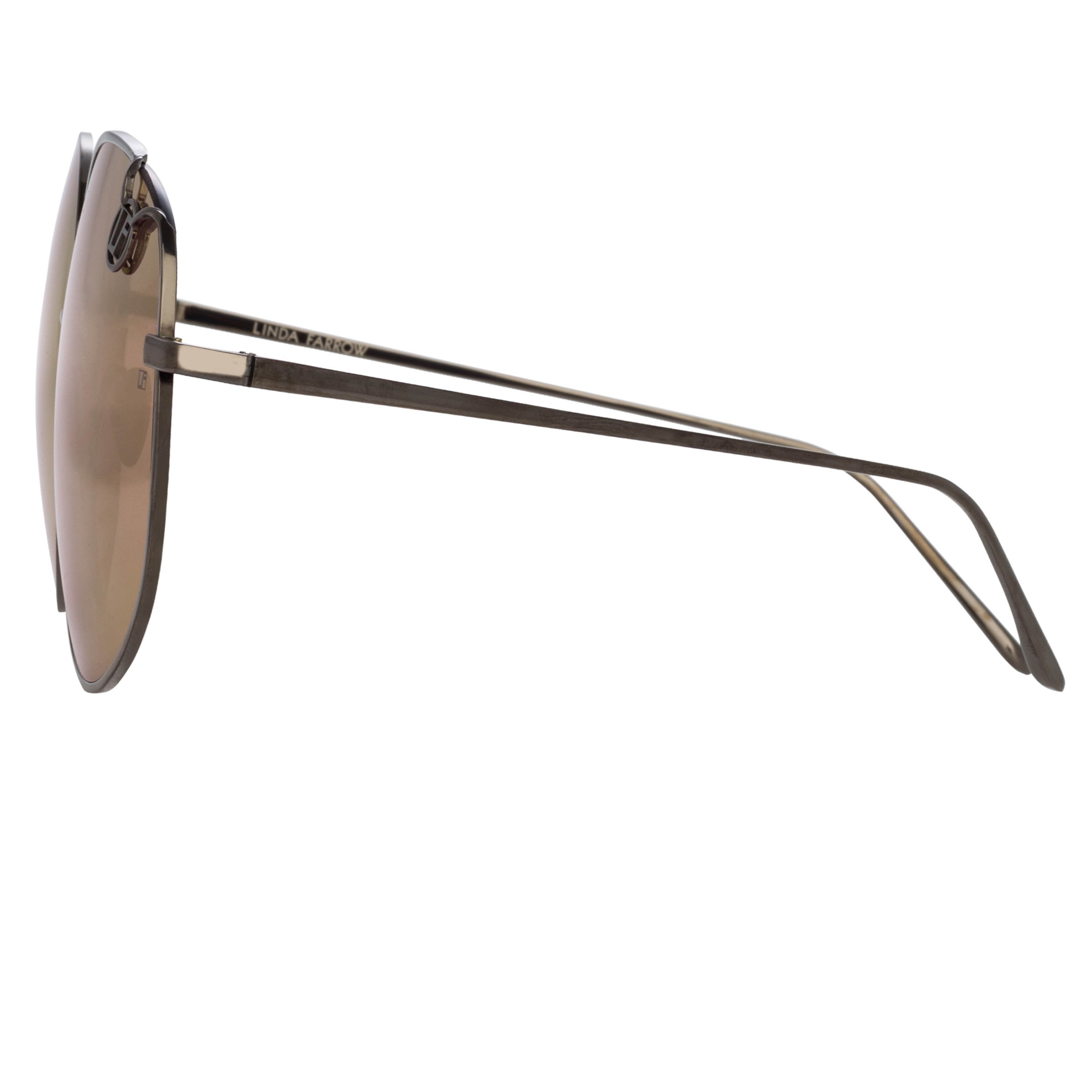 Color_LFL1056C7SUN - Marisa Oversized Sunglasses in Nickel and Pink