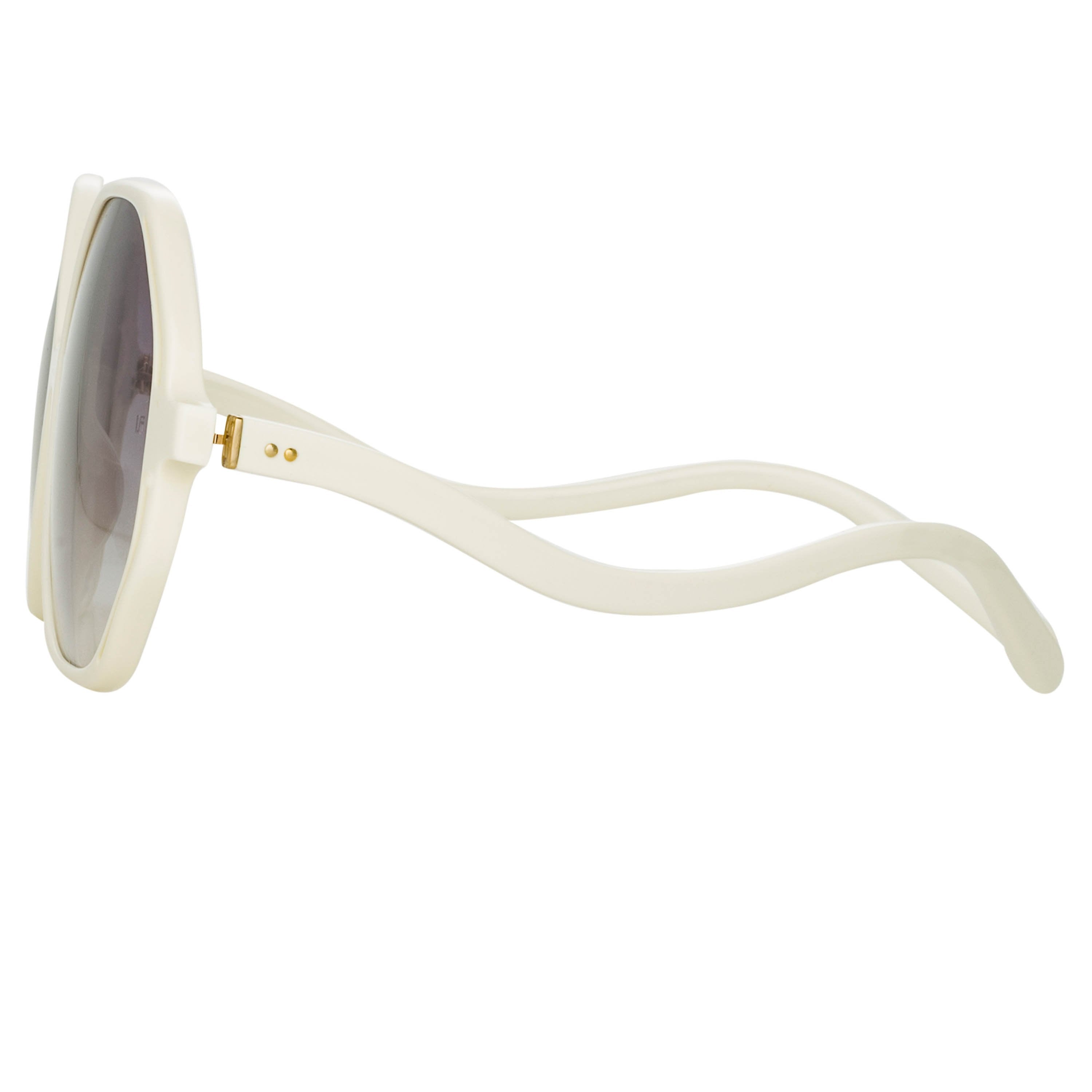 Color_LFL1058C3SUN - Una Oversized Sunglasses in White