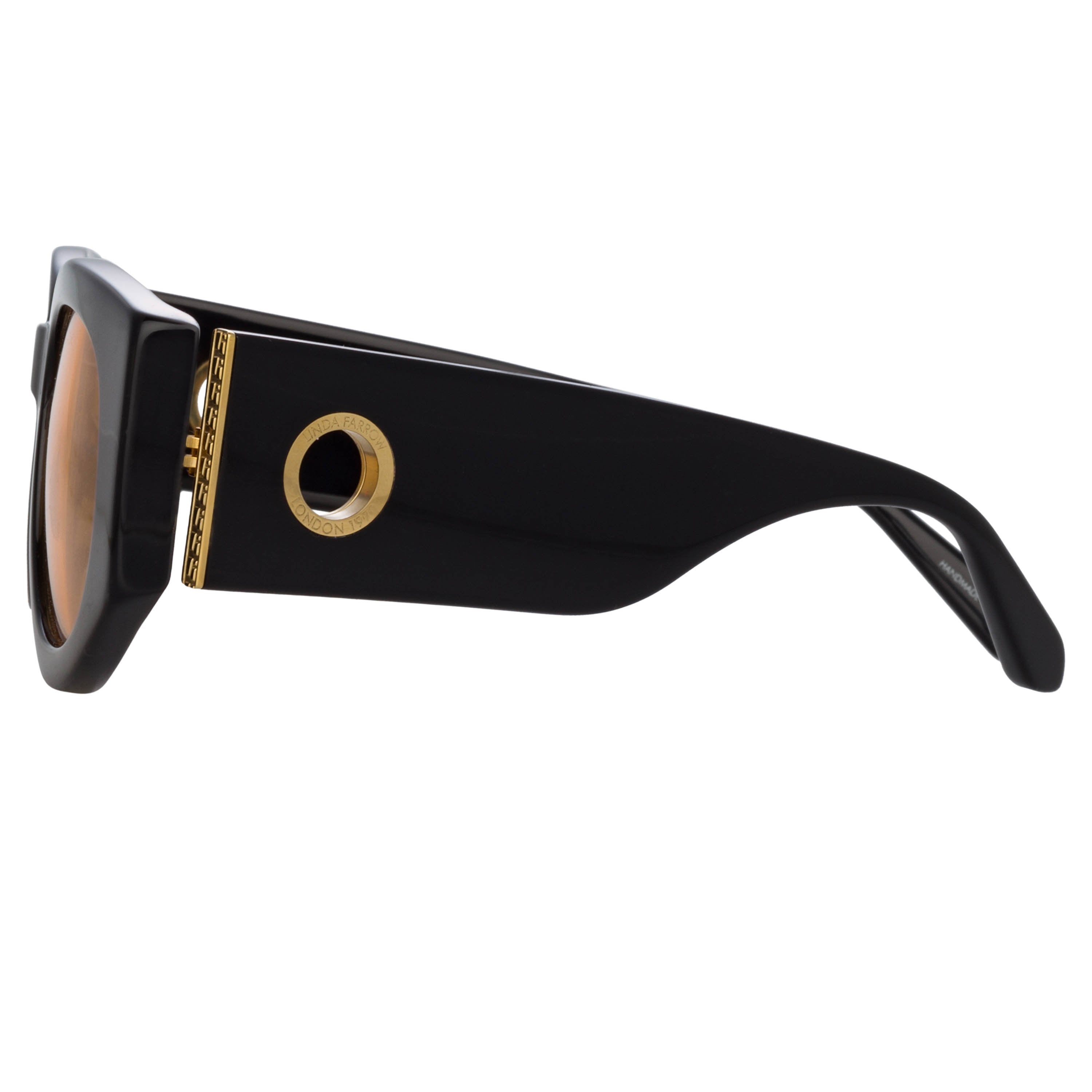 Color_LFL1059C11SUN - Debbie D-Frame Sunglasses in Black and Orange