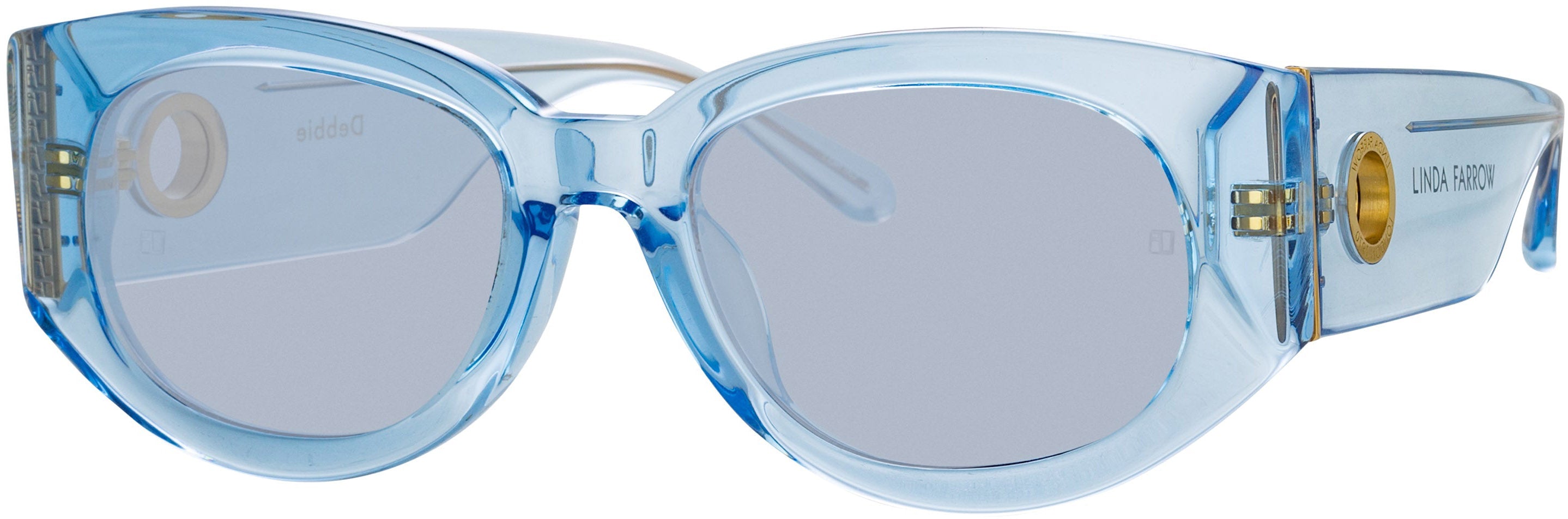 Color_LFL1059C9SUN - Debbie D-Frame Sunglasses in Blue