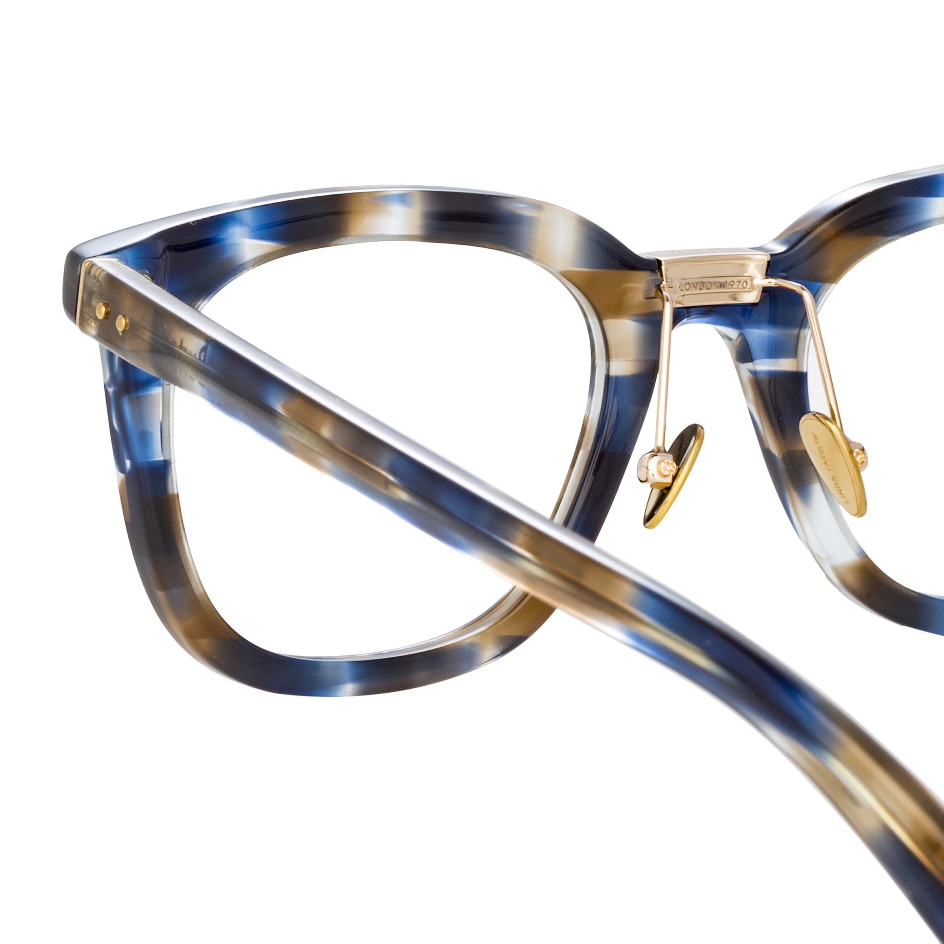 Color_LFL1102C10OPT - Burton Optical D-Frame in Blue Tortoiseshell