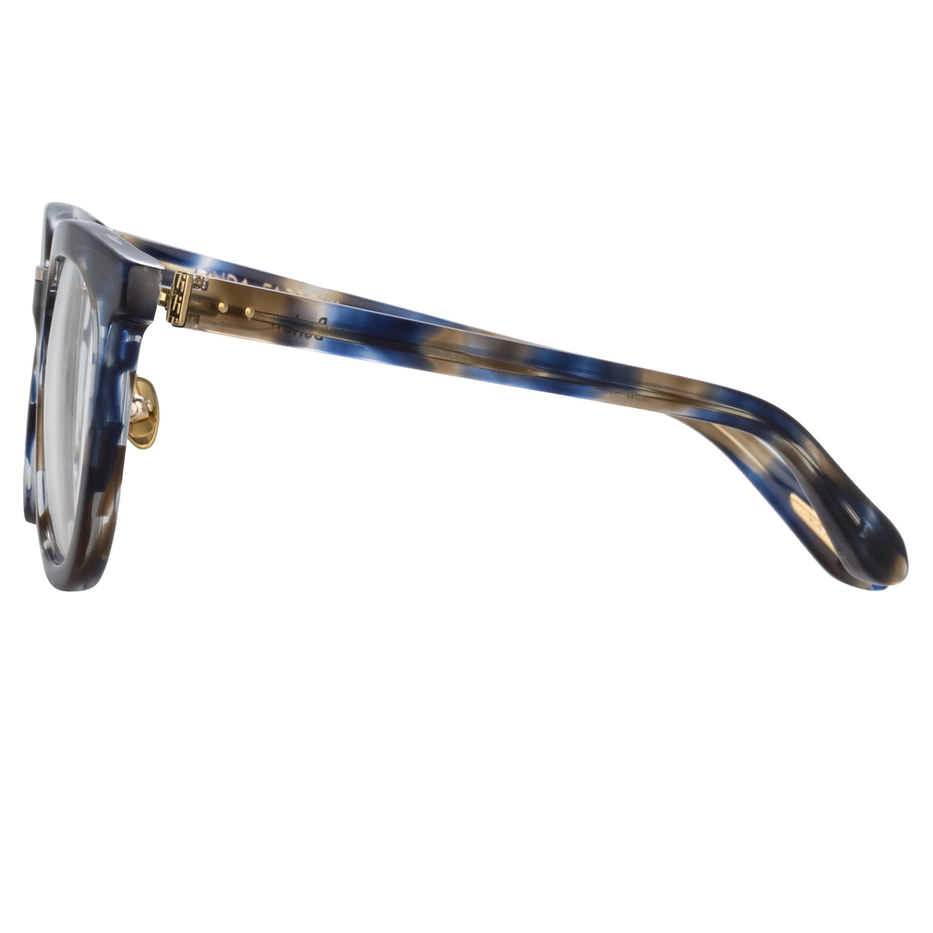 Color_LFL1102C10OPT - Burton Optical D-Frame in Blue Tortoiseshell