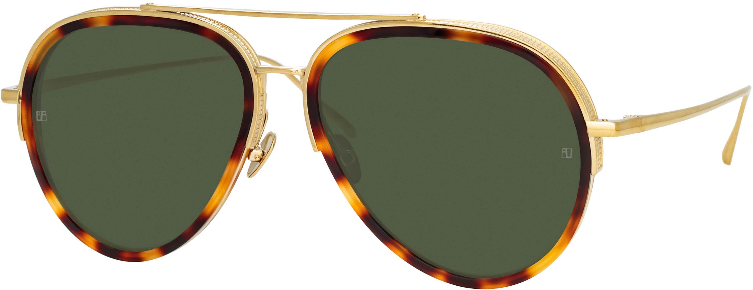 Color_LFL1118C2SUN - Abel Aviator Sunglasses in Tortoiseshell