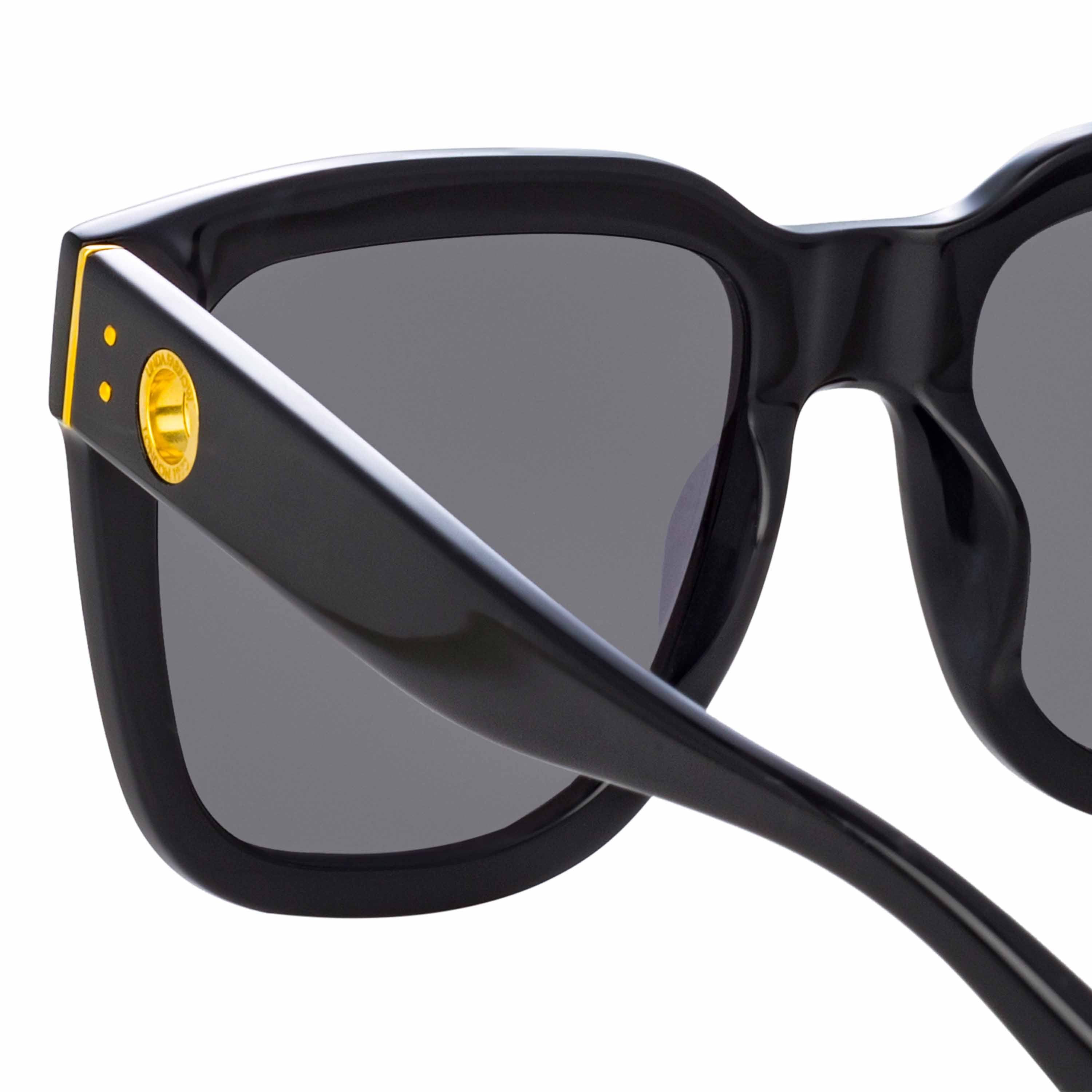 Color_LFL1175C1SUN - Freya Square Sunglasses in Black