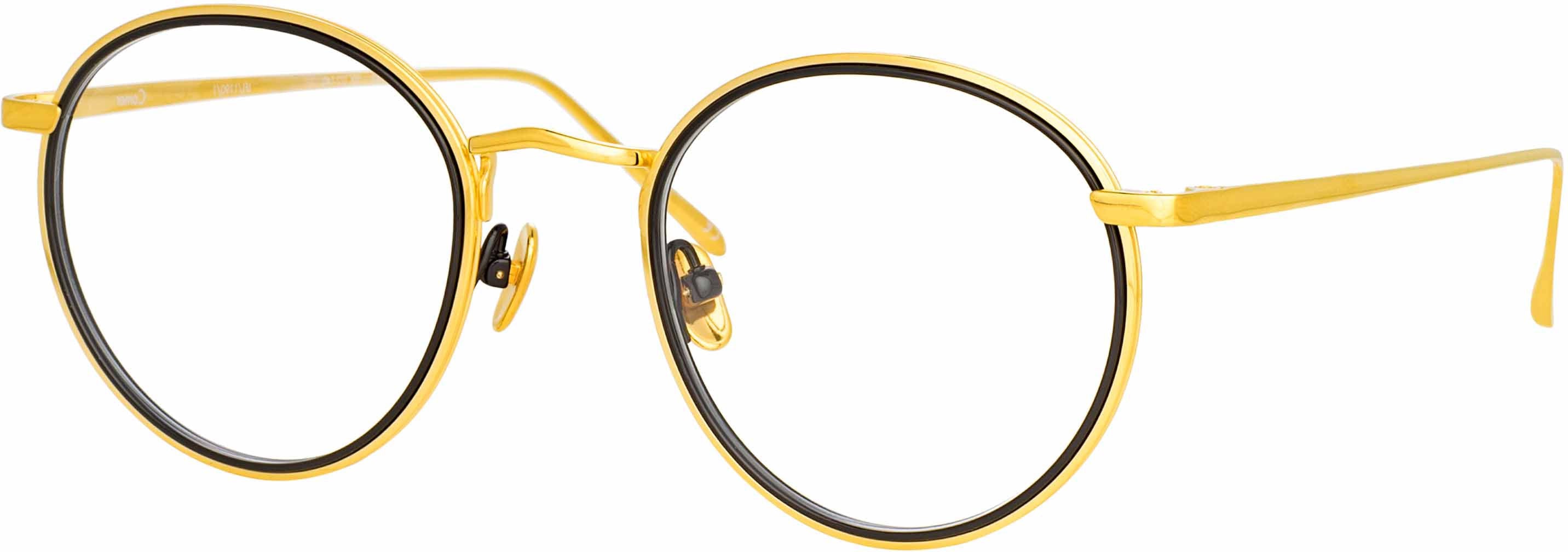 Color_LFL1190C1OPT - Comer Optical Oval Frame in Yellow Gold