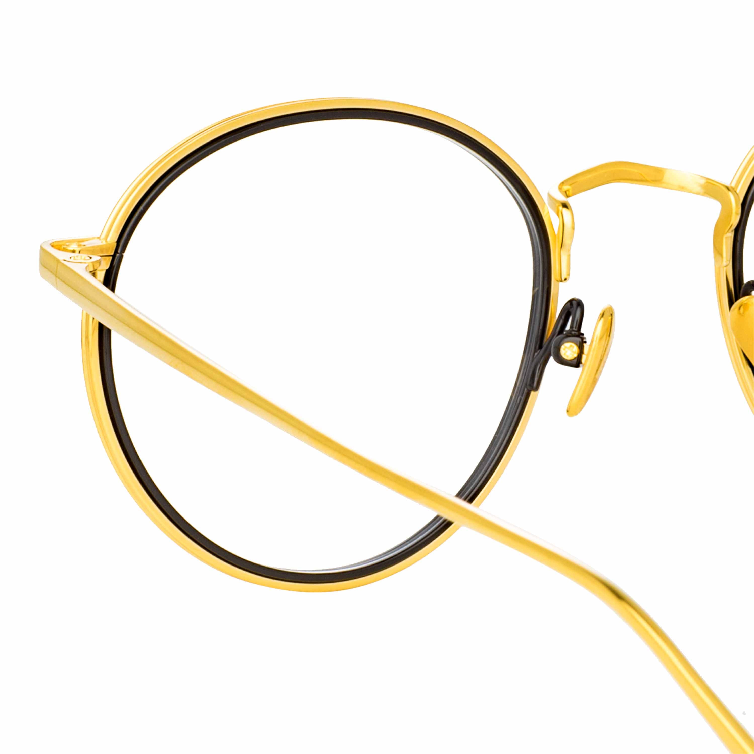 Color_LFL1190C1OPT - Comer Optical Oval Frame in Yellow Gold