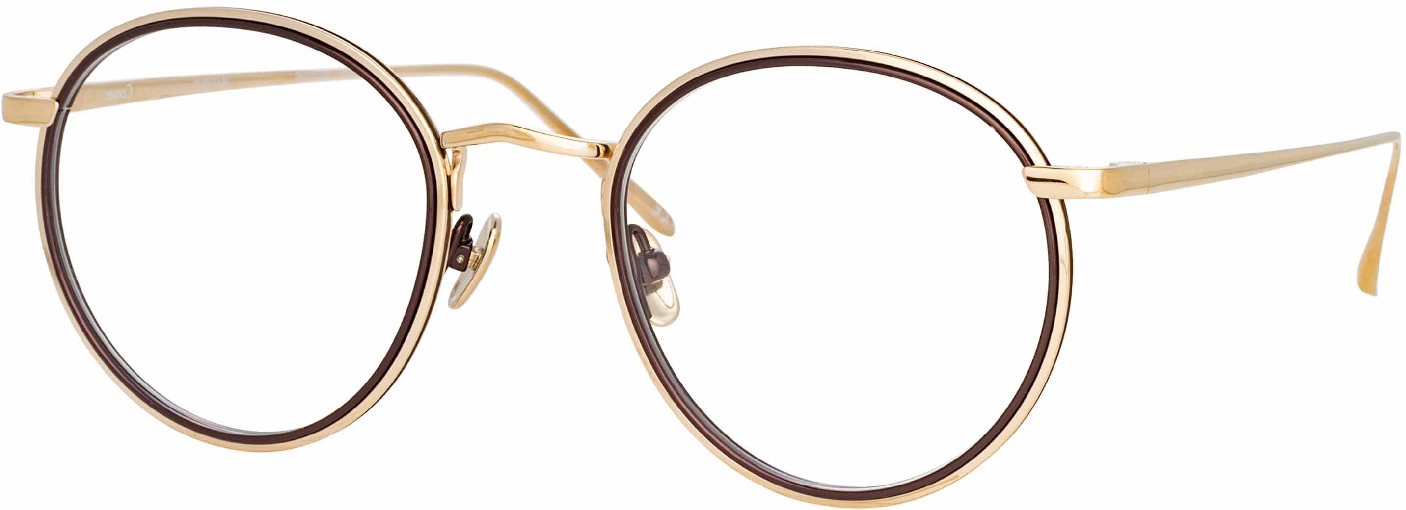 Color_LFL1190C2OPT - Comer Optical Oval Frame in Light Gold