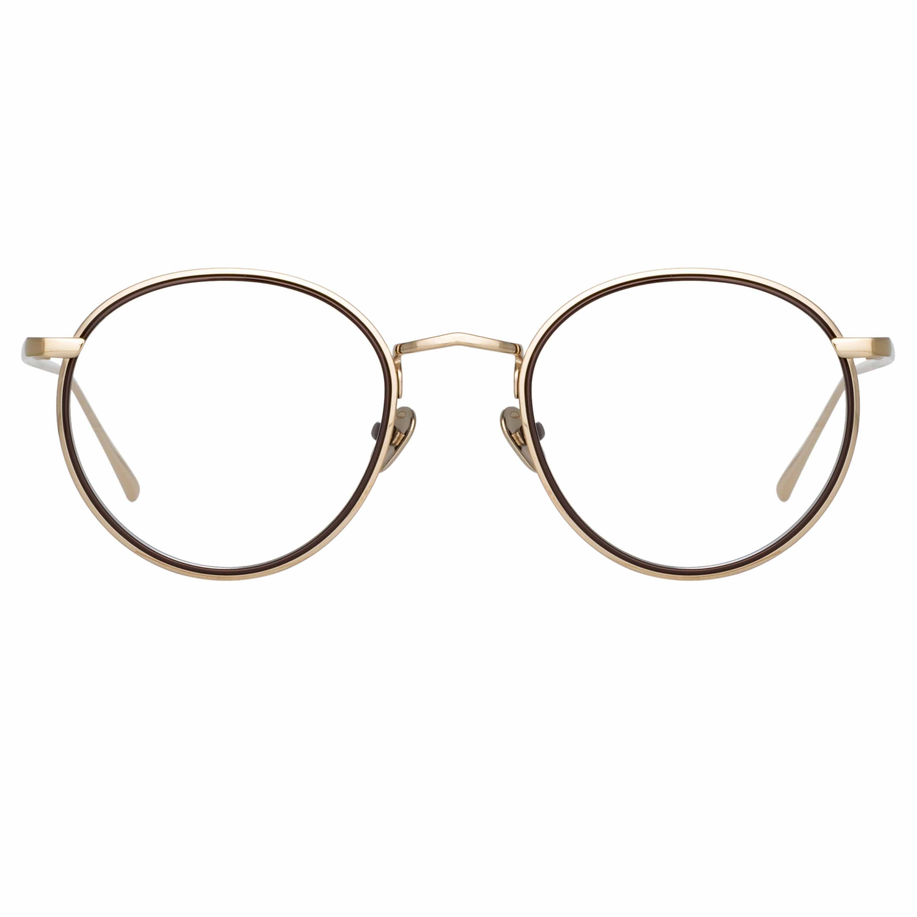Color_LFL1190C2OPT - Comer Optical Oval Frame in Light Gold