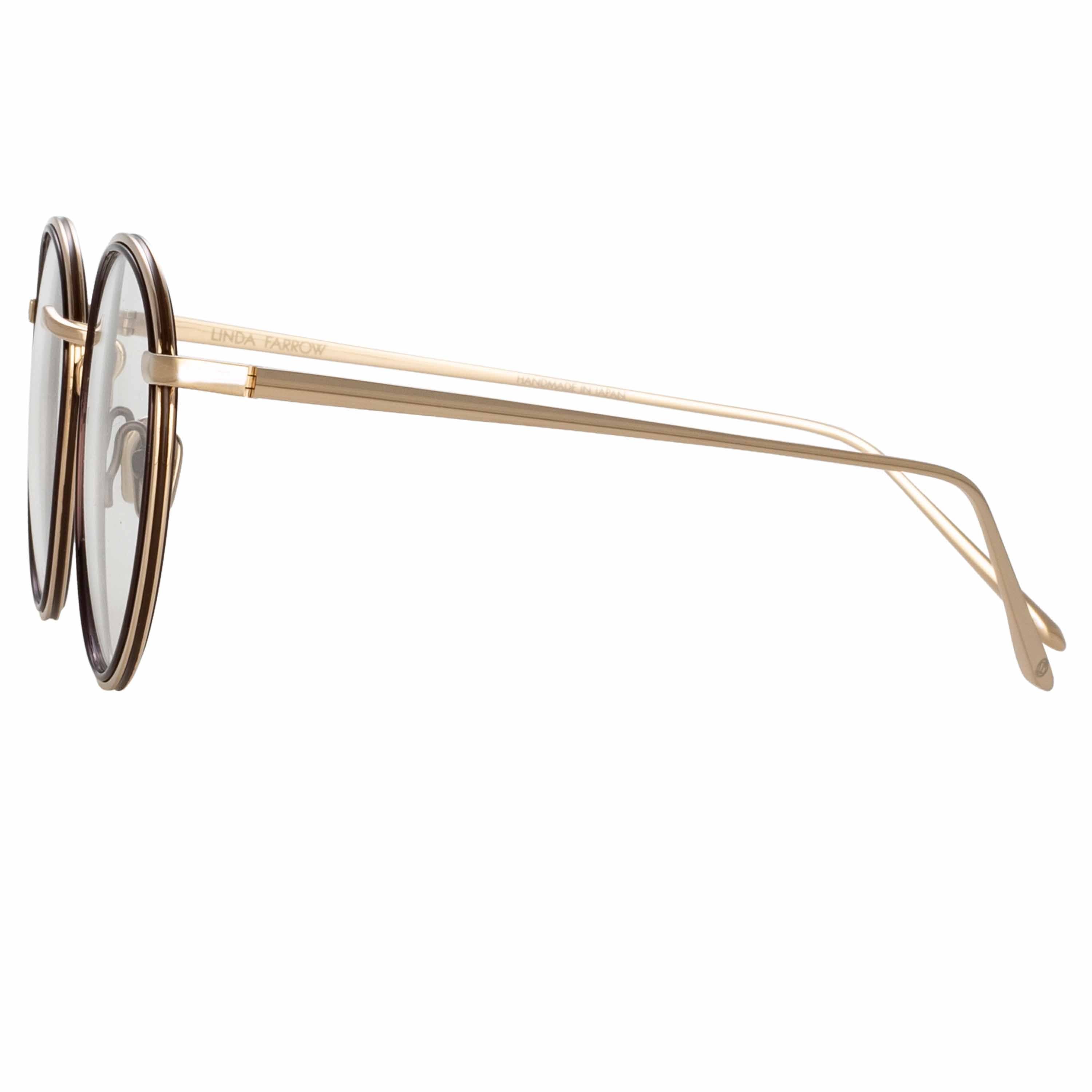 Color_LFL1190C2OPT - Comer Optical Oval Frame in Light Gold