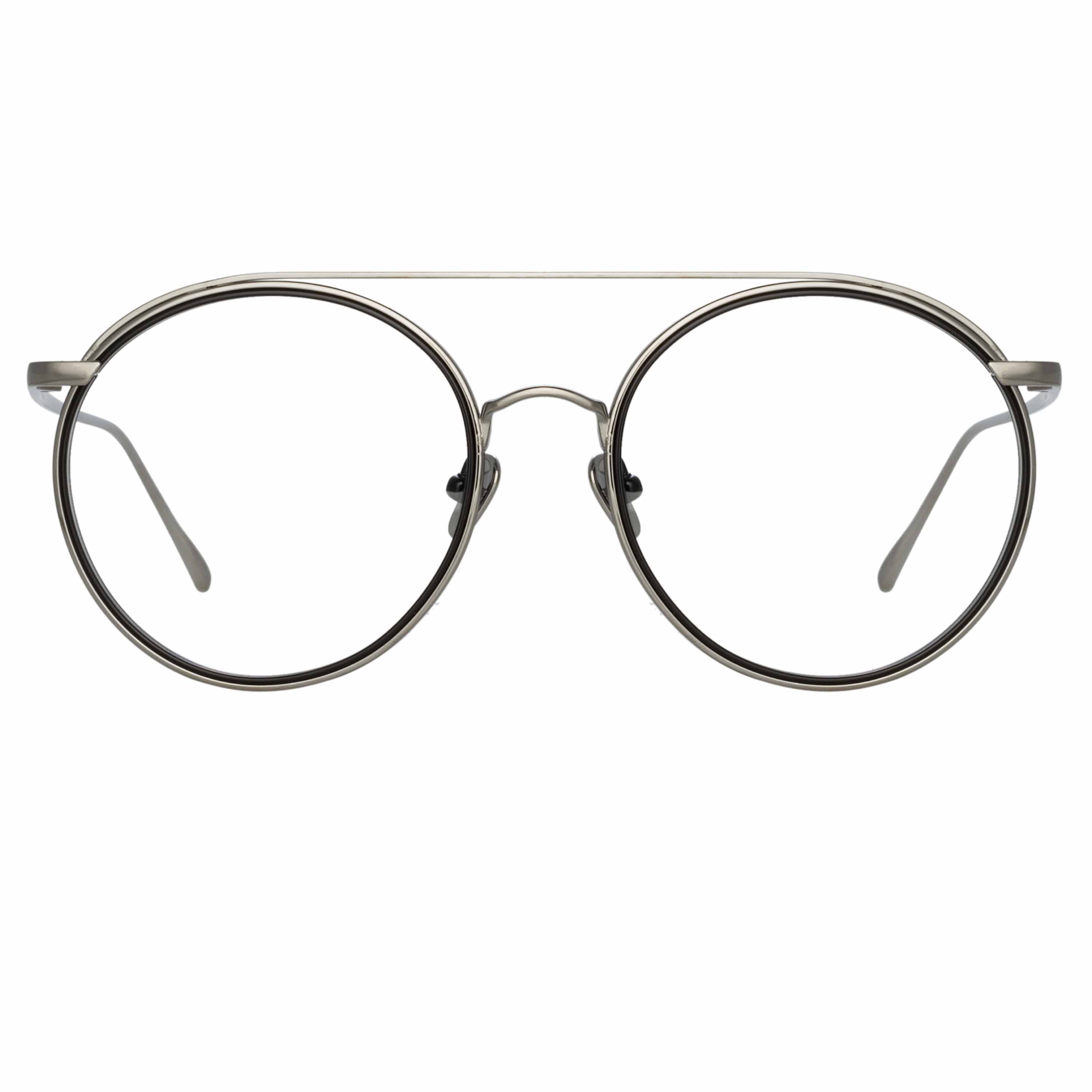 Color_LFL1192C2OPT - Corey Oval Optical Frame in White Gold