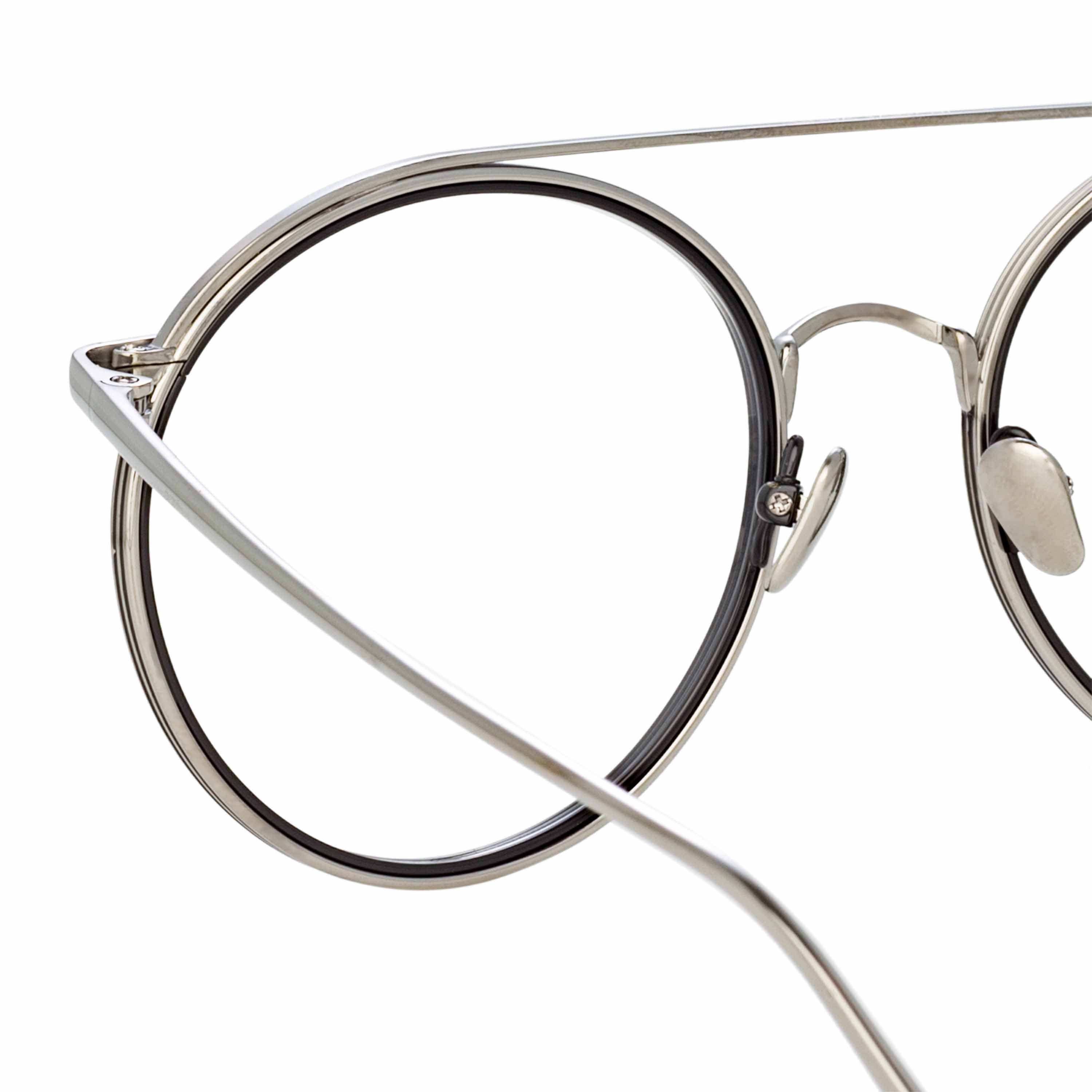 Color_LFL1192C2OPT - Corey Oval Optical Frame in White Gold