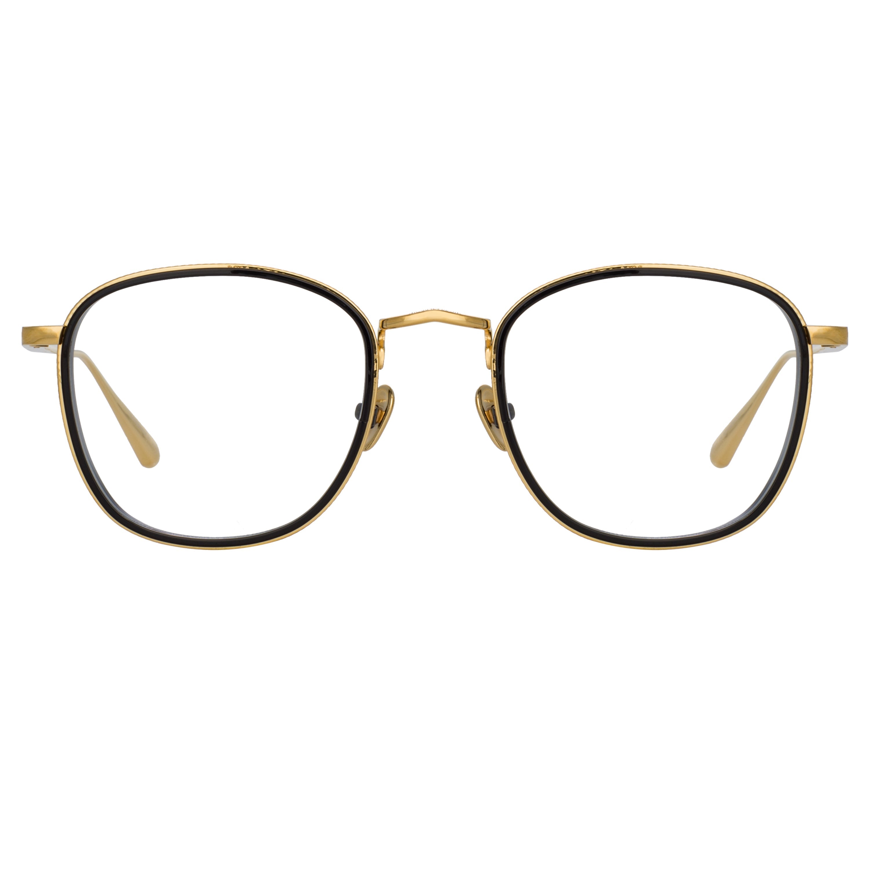 Color_LFL1220C1OPT - Maco Squared Optical Frame in Yellow Gold