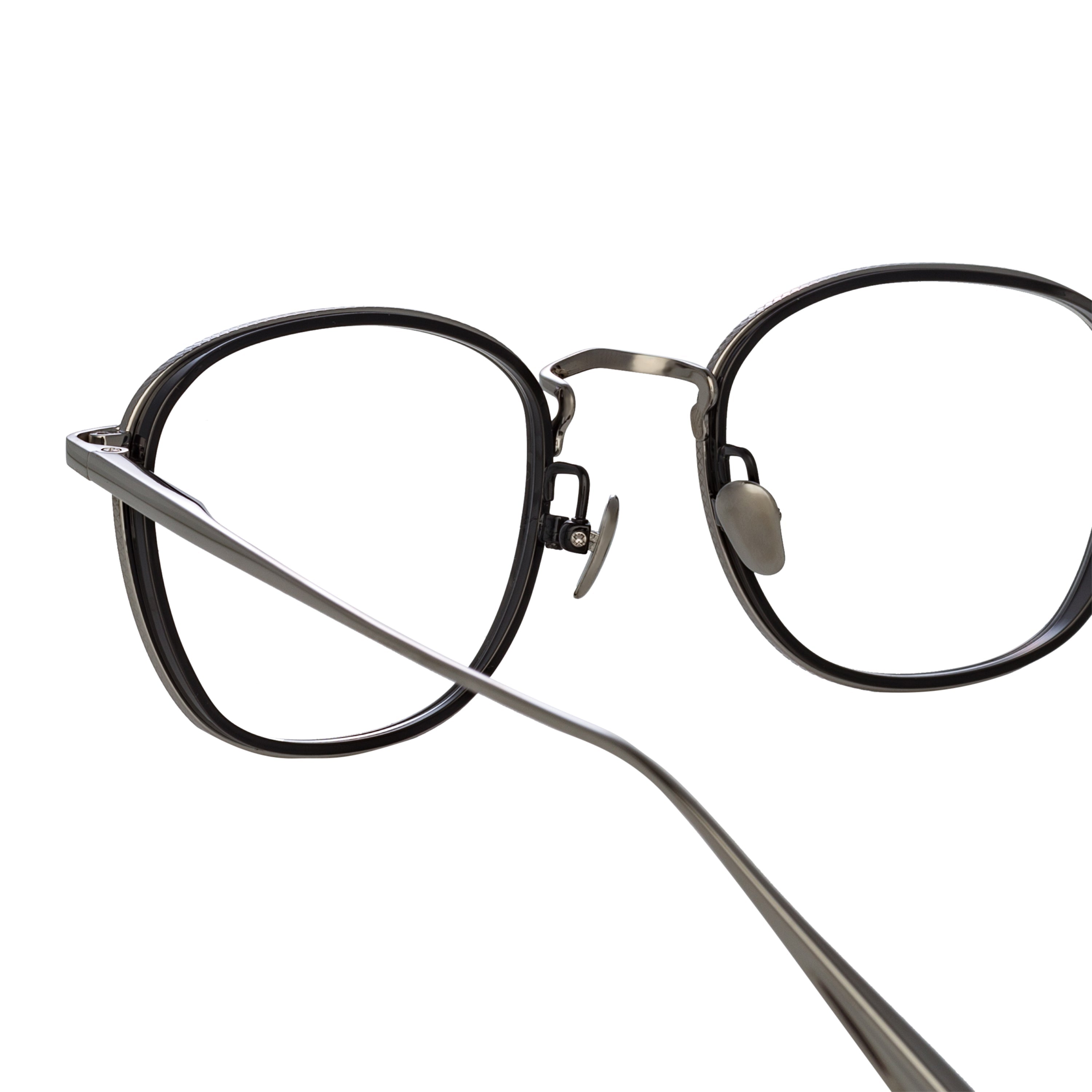 Color_LFL1220C2OPT - Maco Squared Optical Frame in White Gold