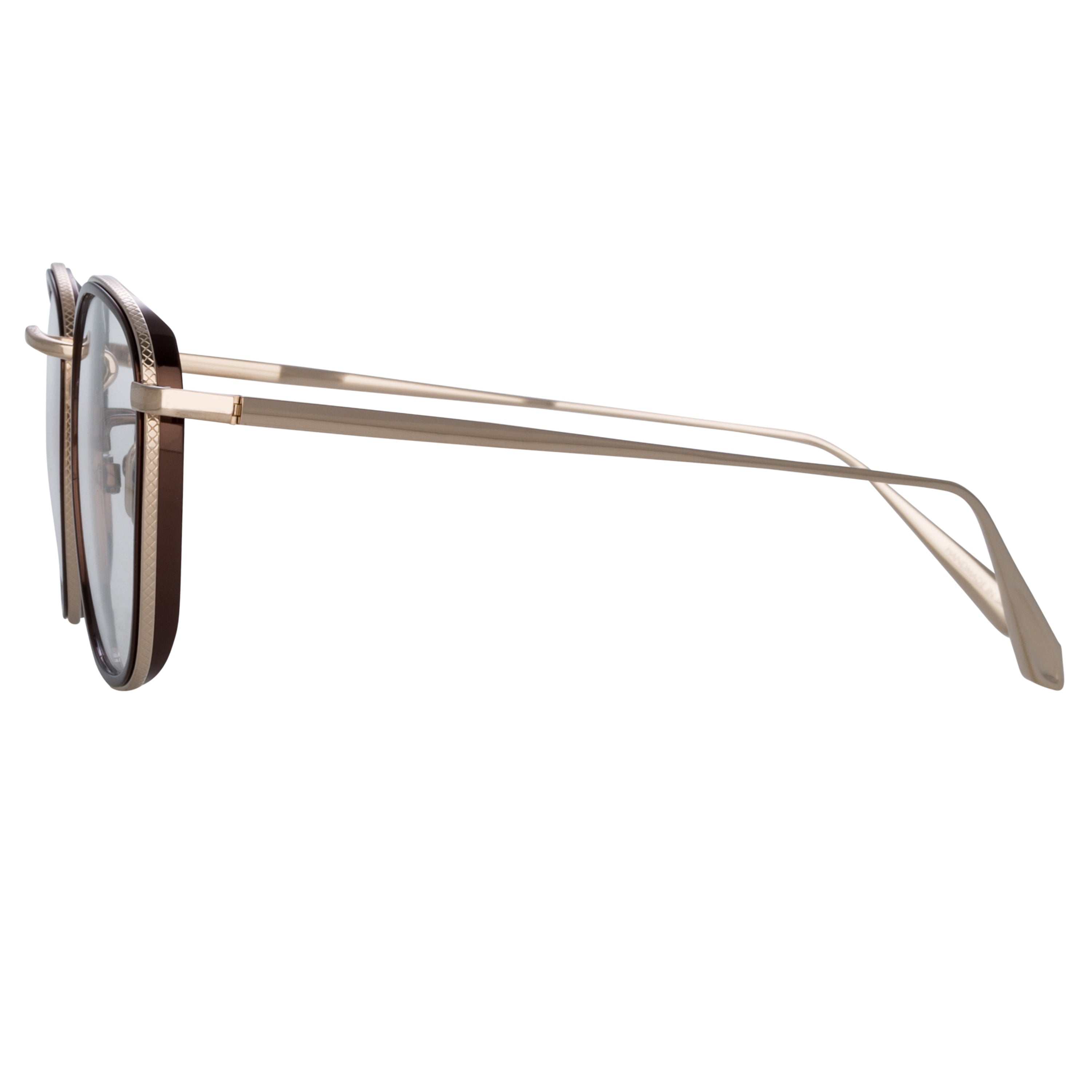 Color_LFL1220C3OPT - Maco Squared Optical Frame in Light Gold