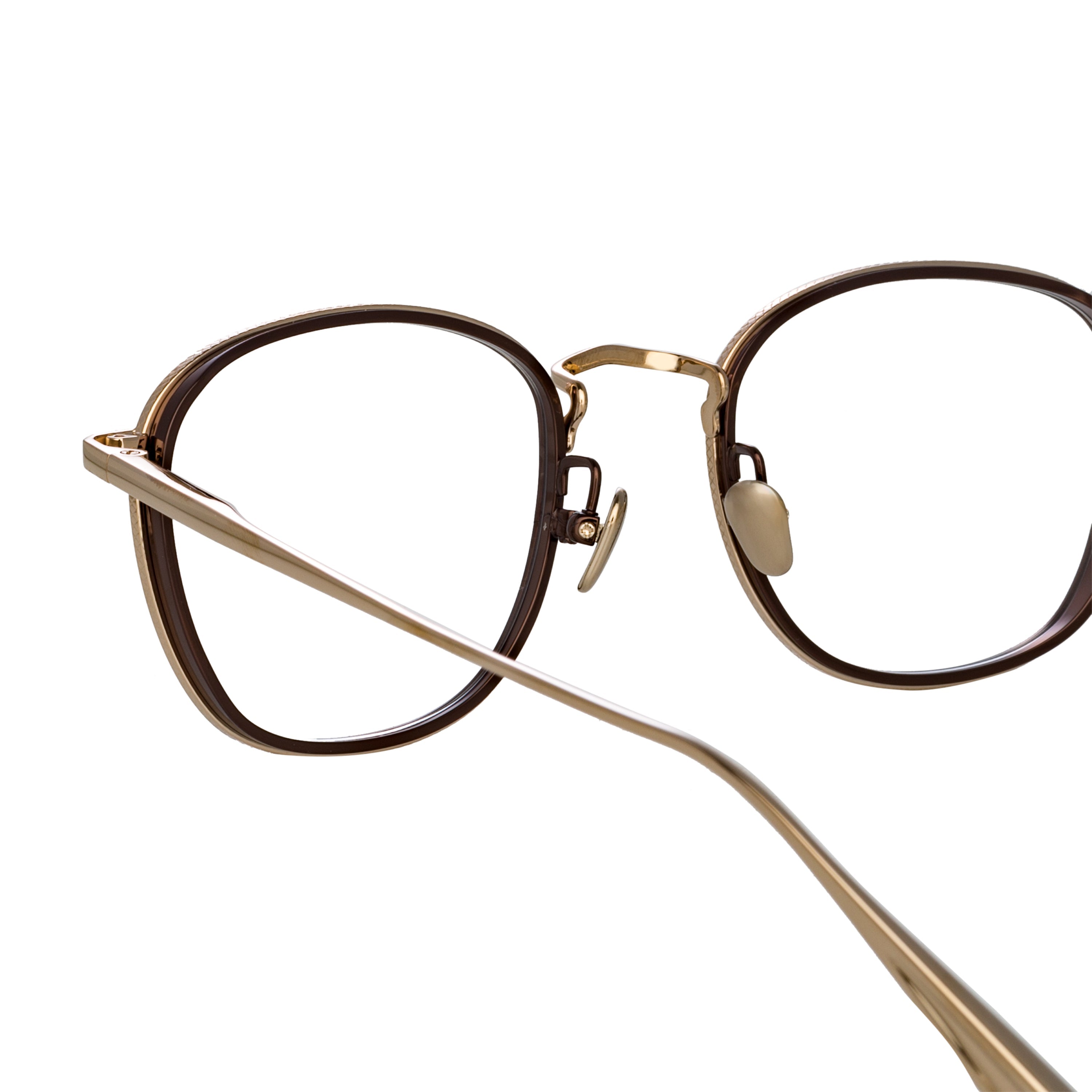 Color_LFL1220C3OPT - Maco Squared Optical Frame in Light Gold
