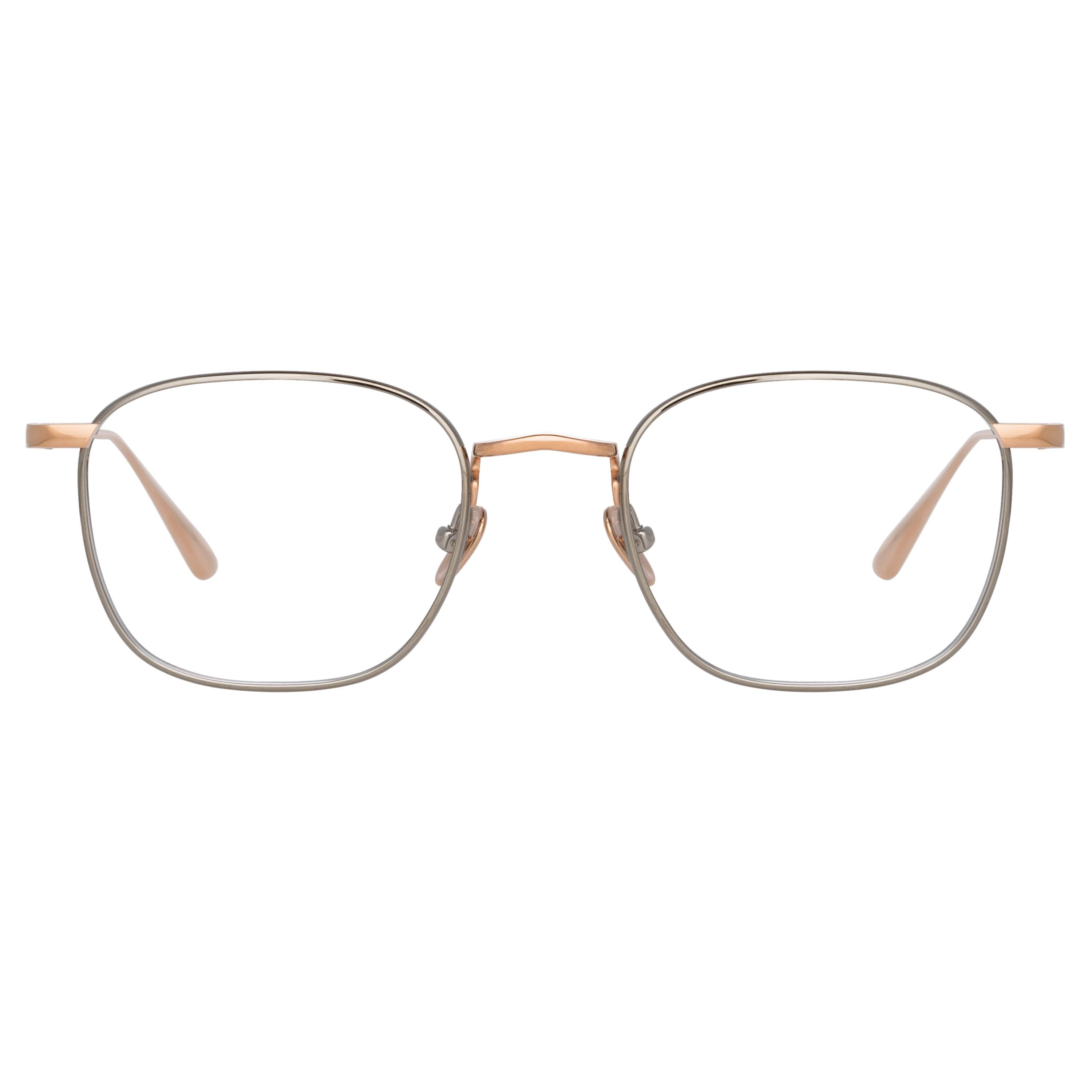 Color_LFL1228C2OPT - Hendrik Oval Optical Frame in Rose Gold and White Gold