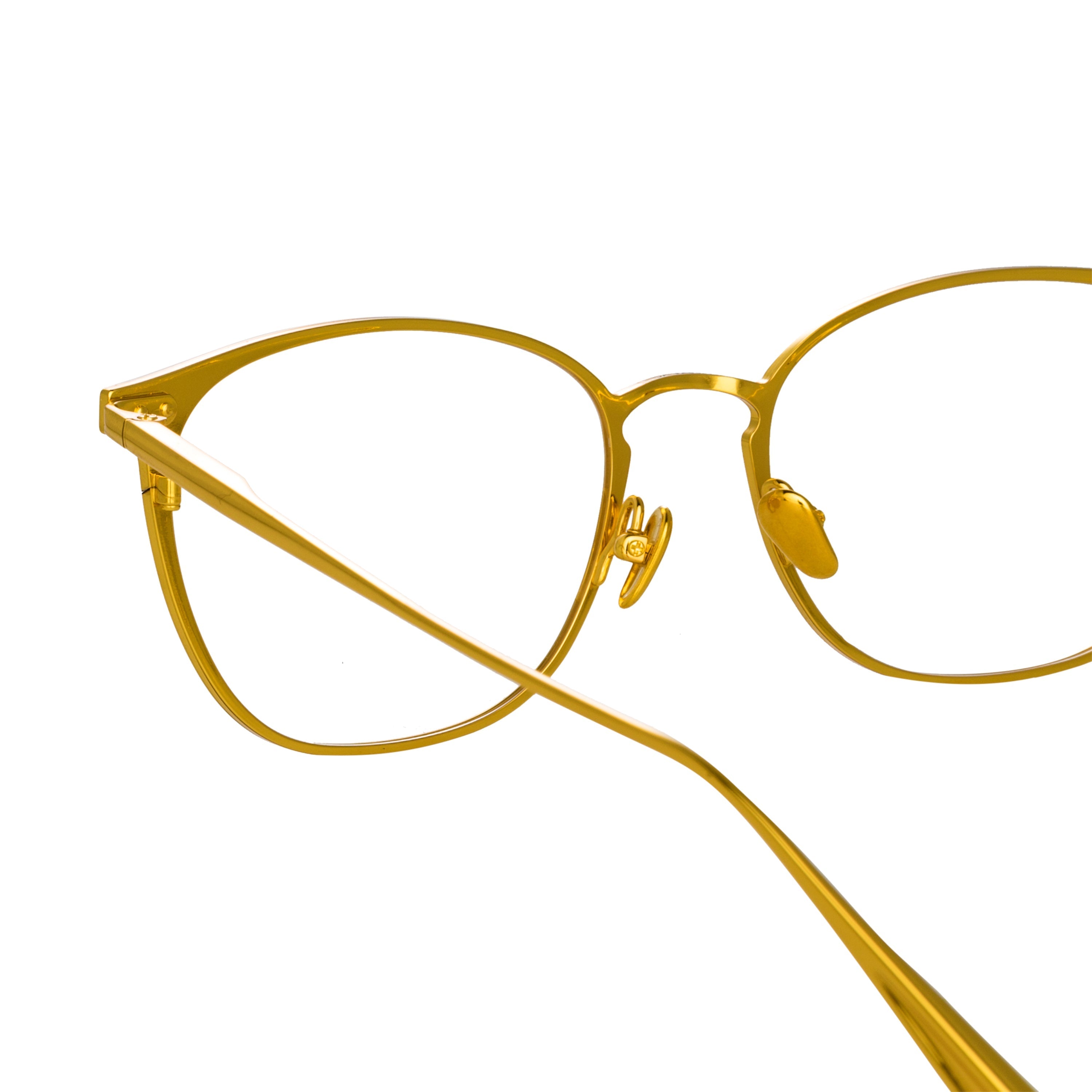 Color_LFL1235C1OPT - Xate Rectangular Optical Frame in Black and Yellow Gold