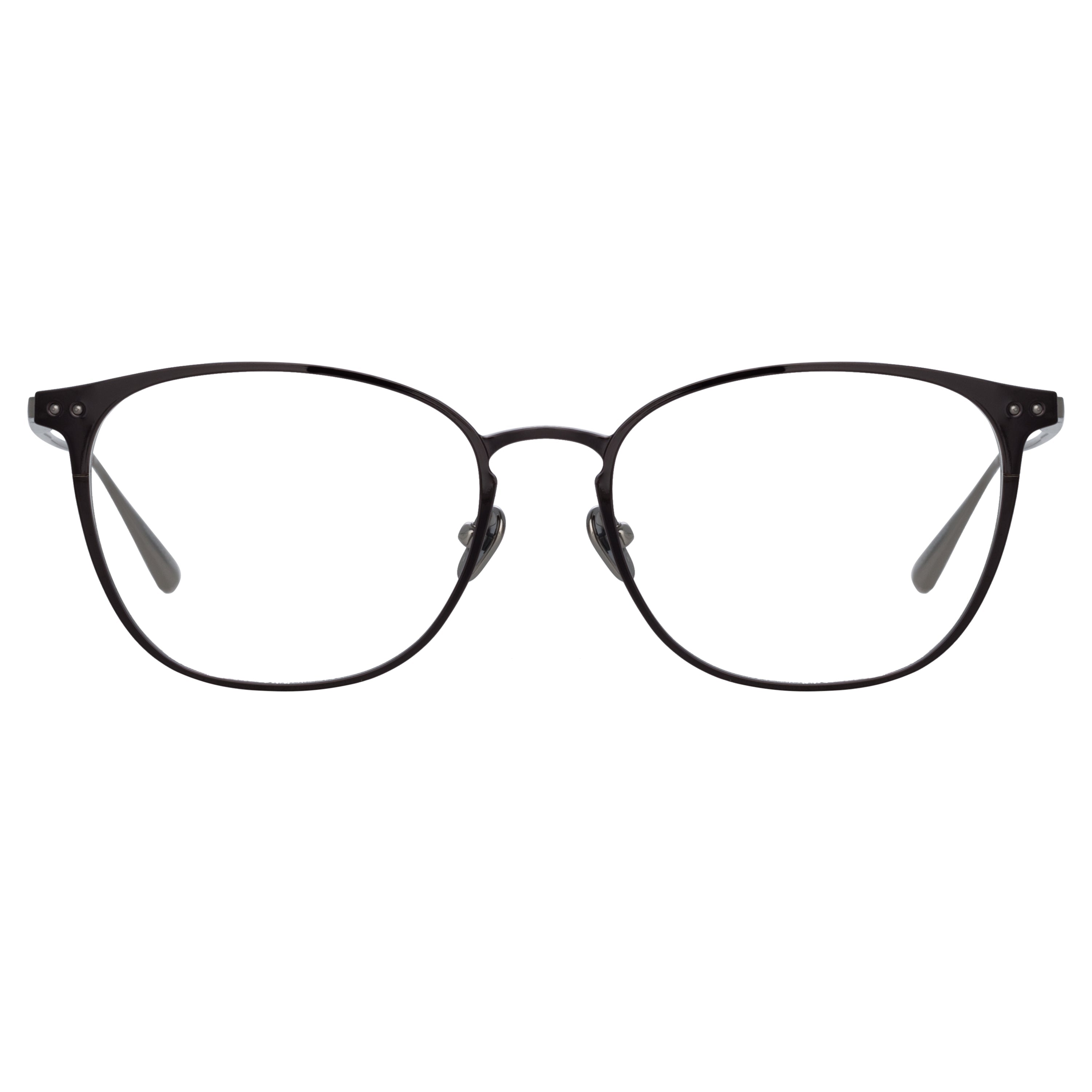 Color_LFL1235C2OPT - Xate Rectangular Optical Frame in Black and White Gold