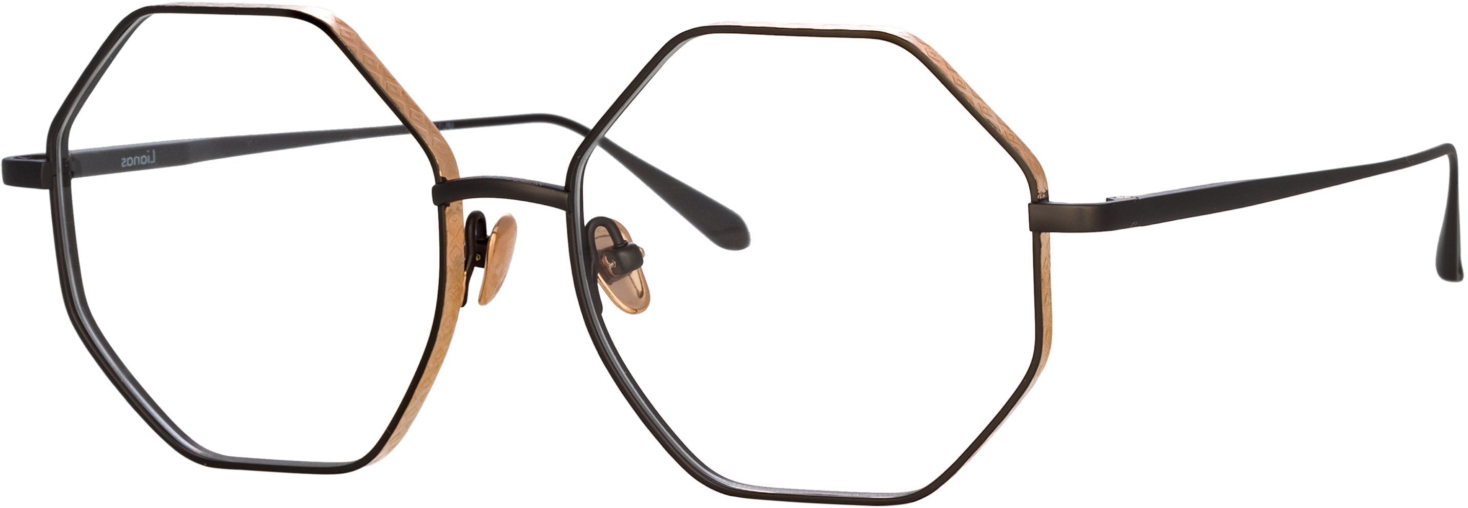 Color_LFL1253C4OPT - Lianas Hexagon Optical Frame in Black