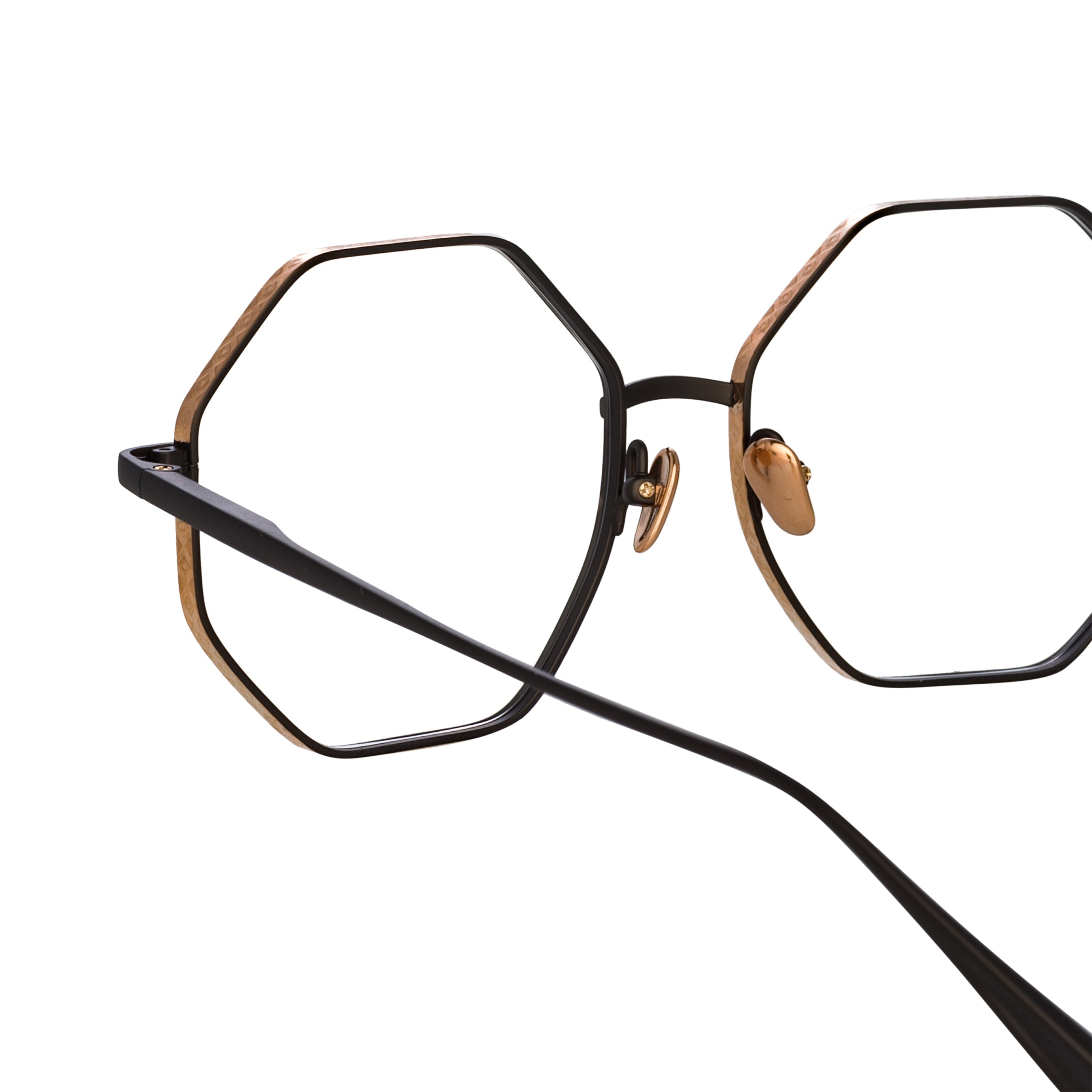 Color_LFL1253C4OPT - Lianas Hexagon Optical Frame in Black