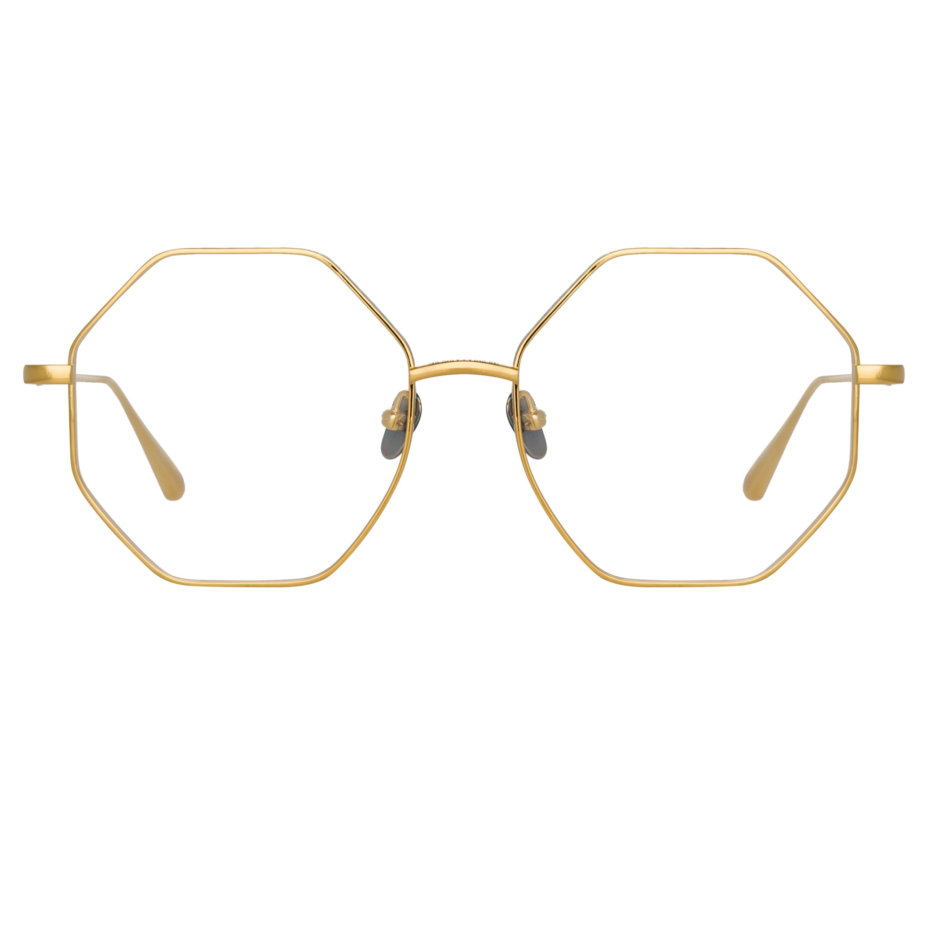 Color_LFL1253C5OPT - Lianas Hexagon Optical Frame in Yellow Gold