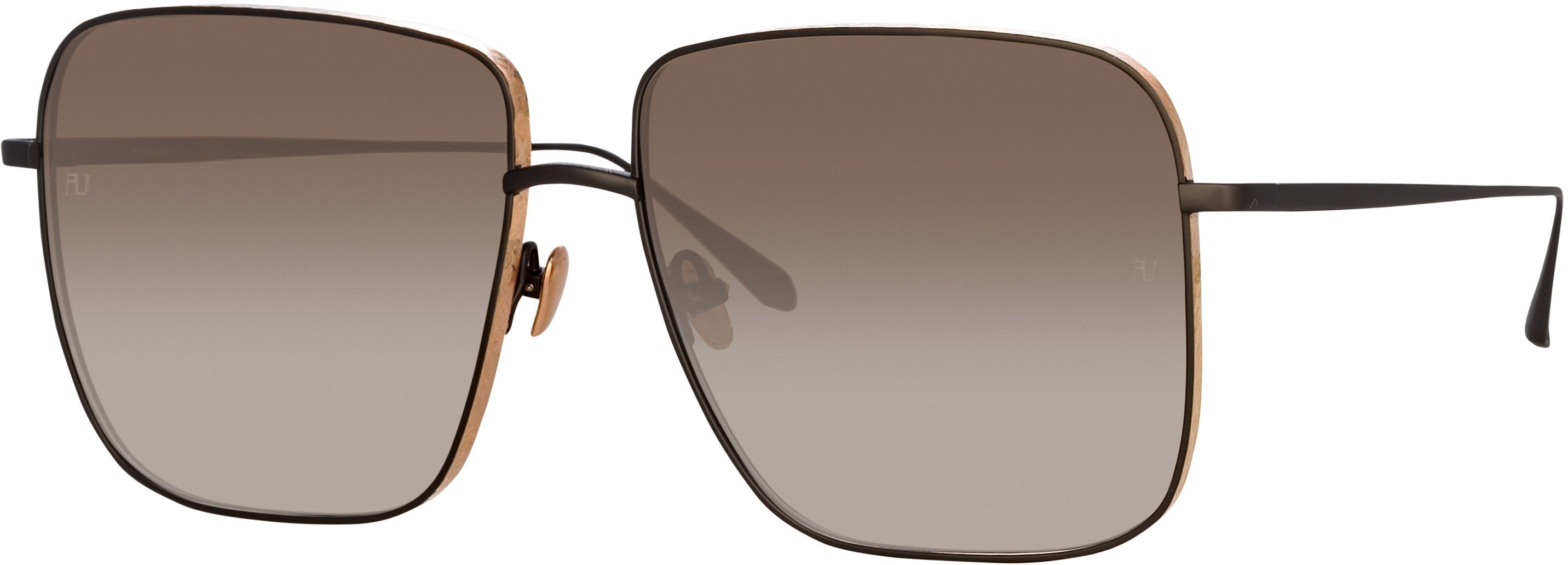 Color_LFL1254C1SUN - Andoa Squared Sunglasses in Black