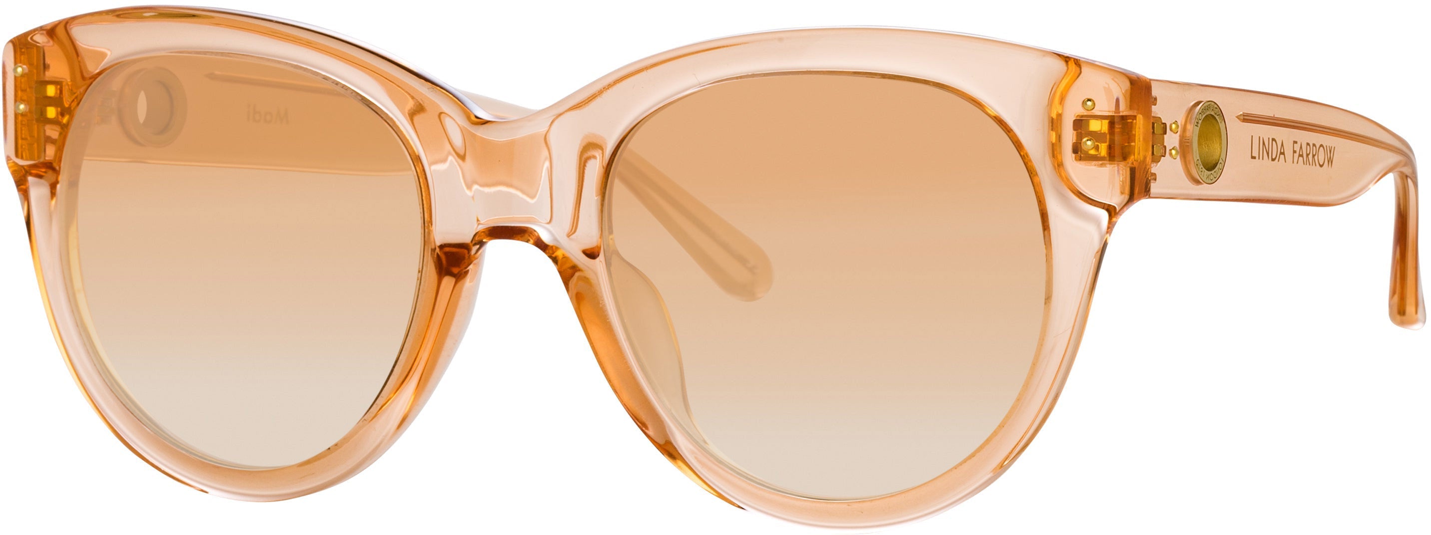 Color_LFL1257C3SUN - Madi Oversized Sunglasses in Peach