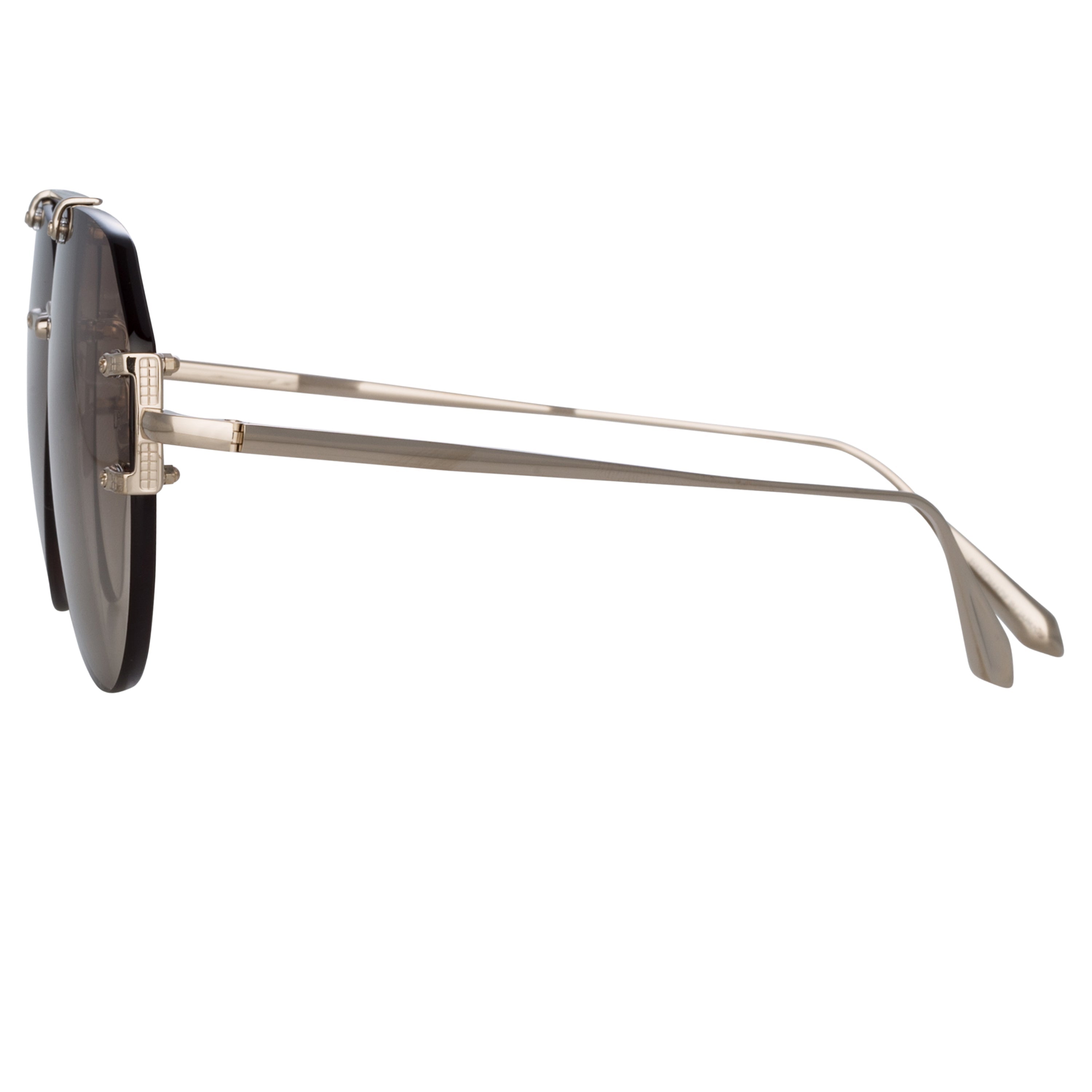 Color_LFL1266C3SUN - Duit Aviator Sunglasses in Light Gold