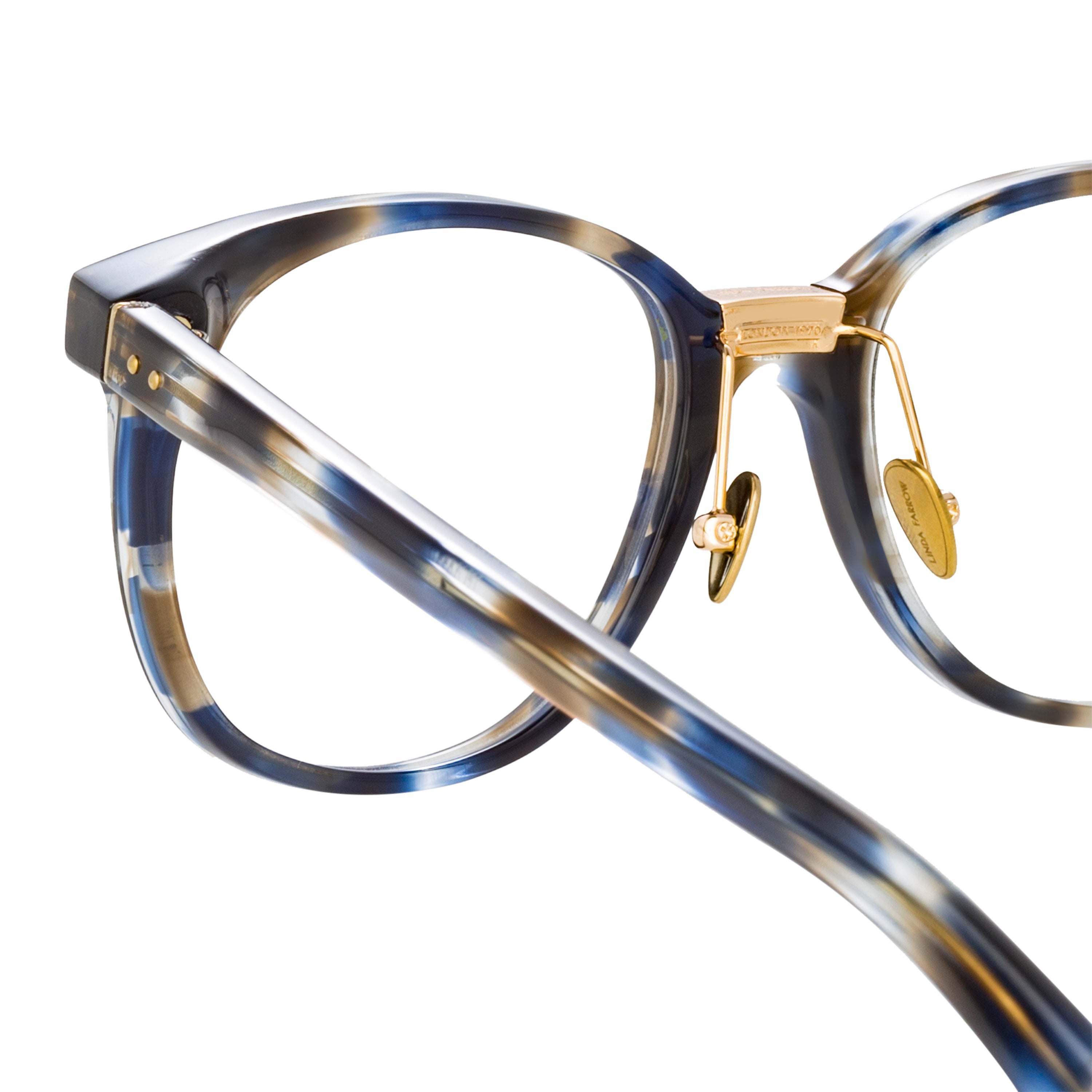 Color_LFL1277C6OPT - Palla Optical D-Frame Frame in Blue Tortoiseshell