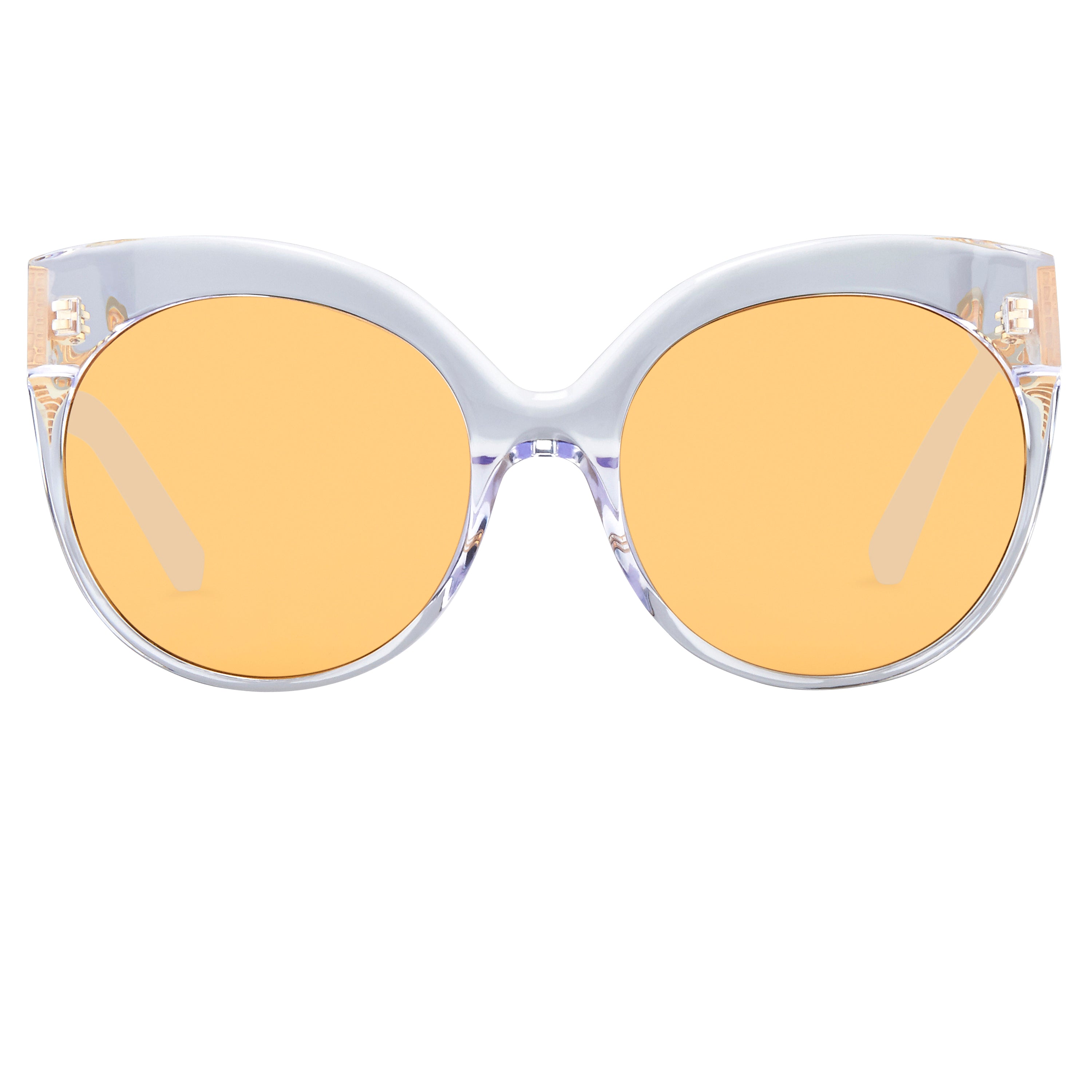 Color_LFL388C11SUN - Linda Farrow 388 C11 Cat Eye Sunglasses