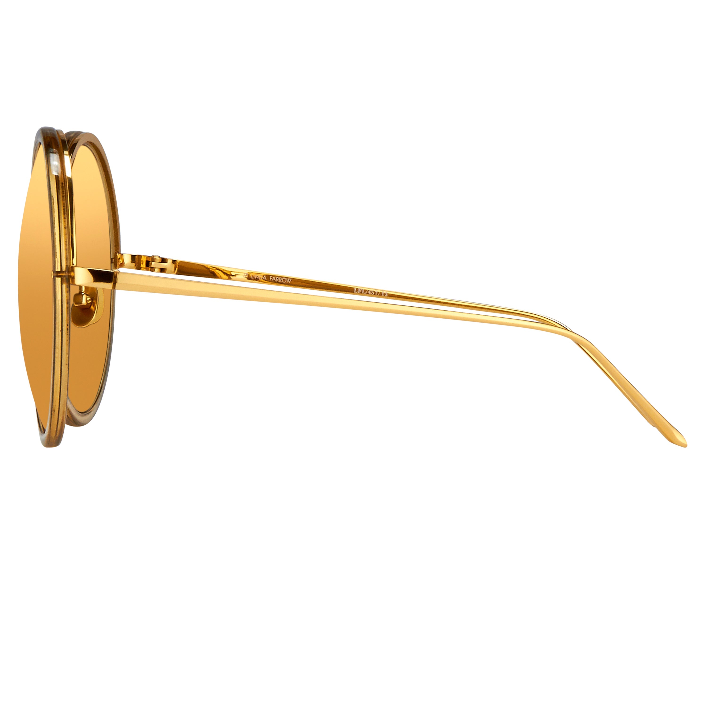 Color_LFL457C13SUN - Linda Farrow Kew C13 Round Sunglasses