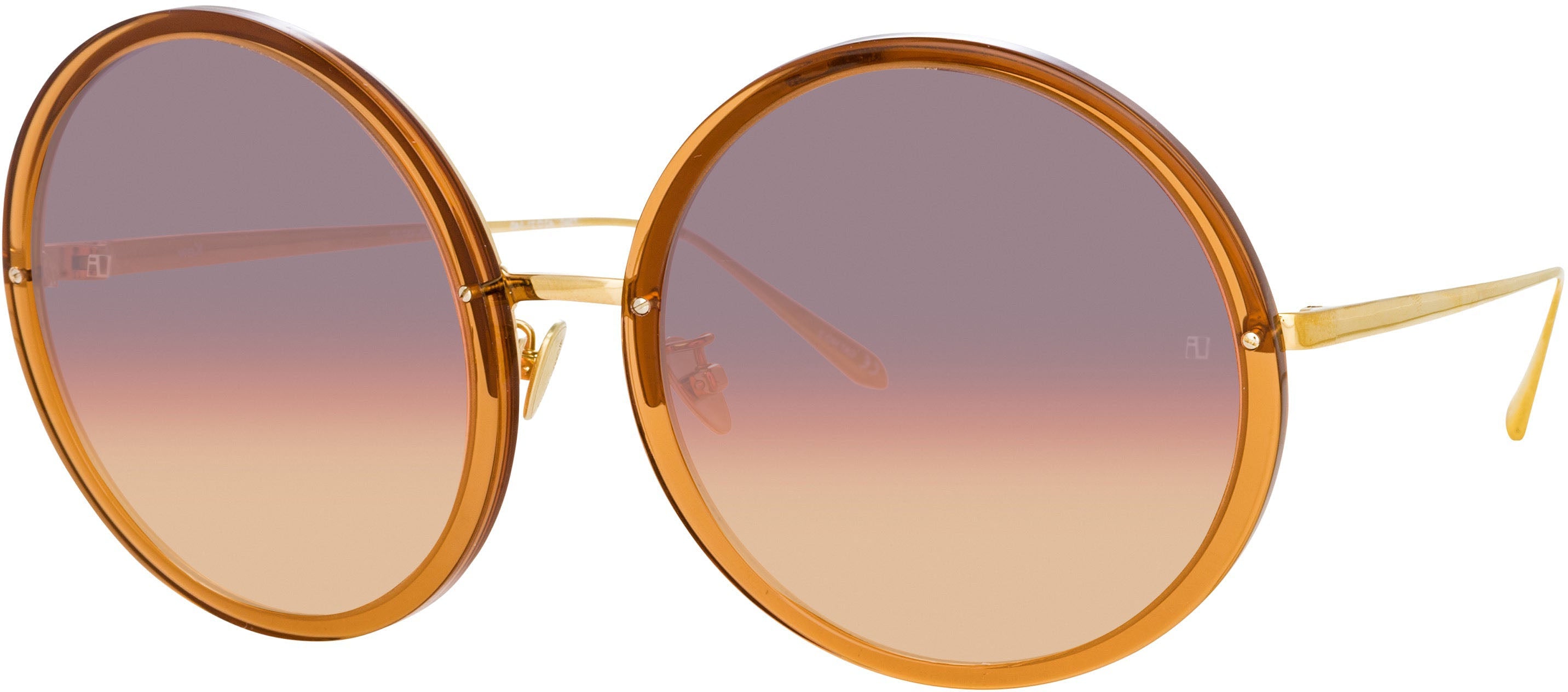 Color_LFL457C37SUN - Kew Oversized Sunglasses in Tobacco